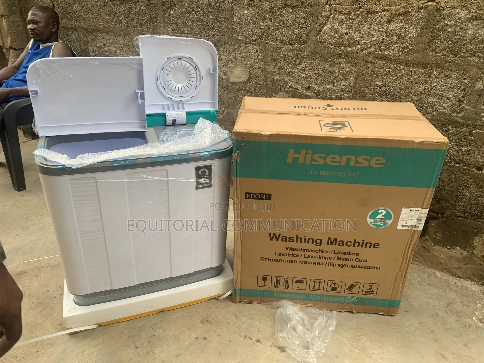 Hisense 7.5KG Washing Machine for Family Use