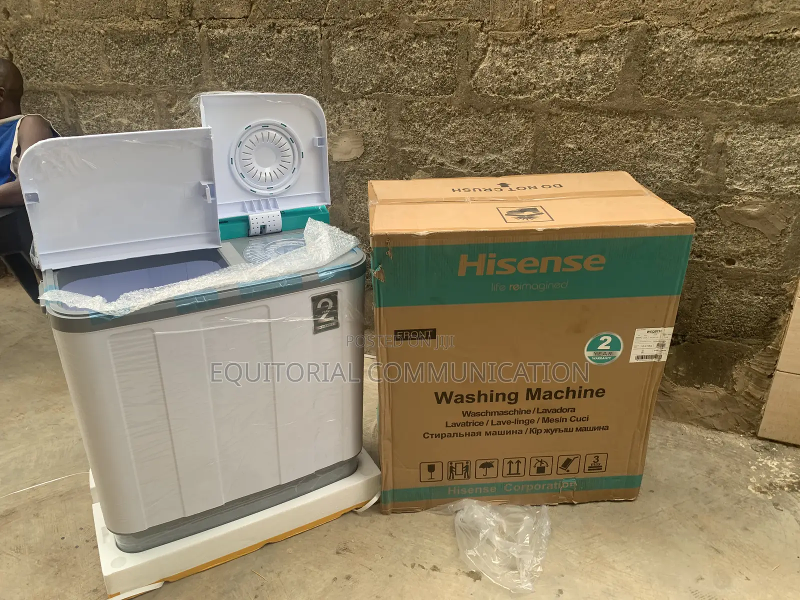 Hisense 7.5KG Washing Machine for Family Use