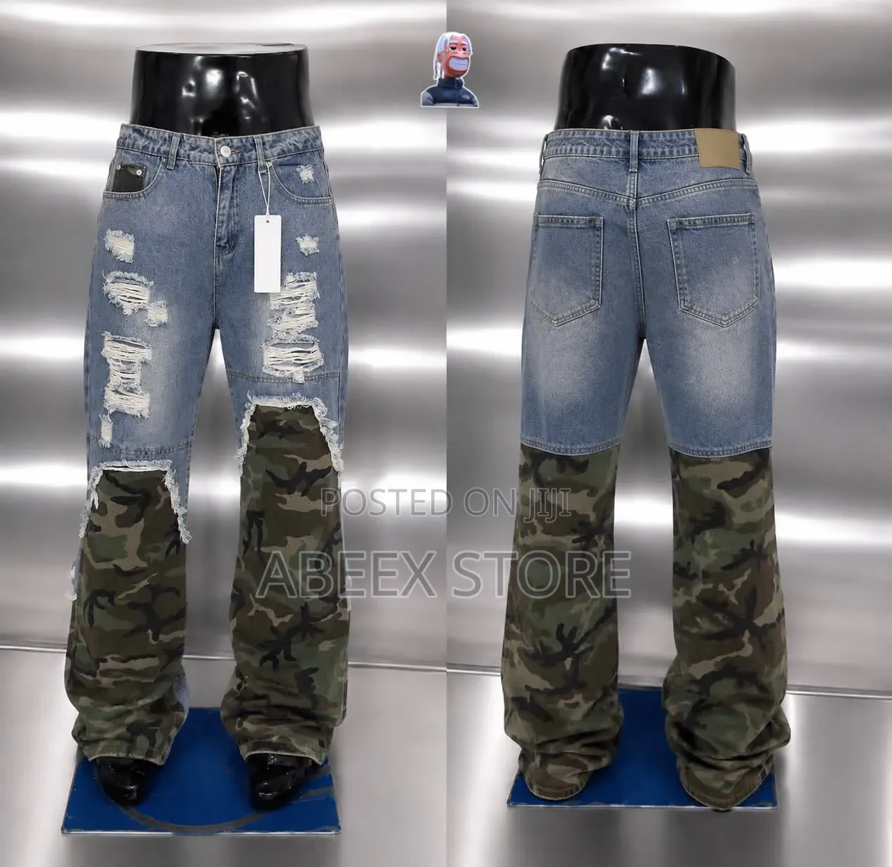 Quality Men Baggy Jeans