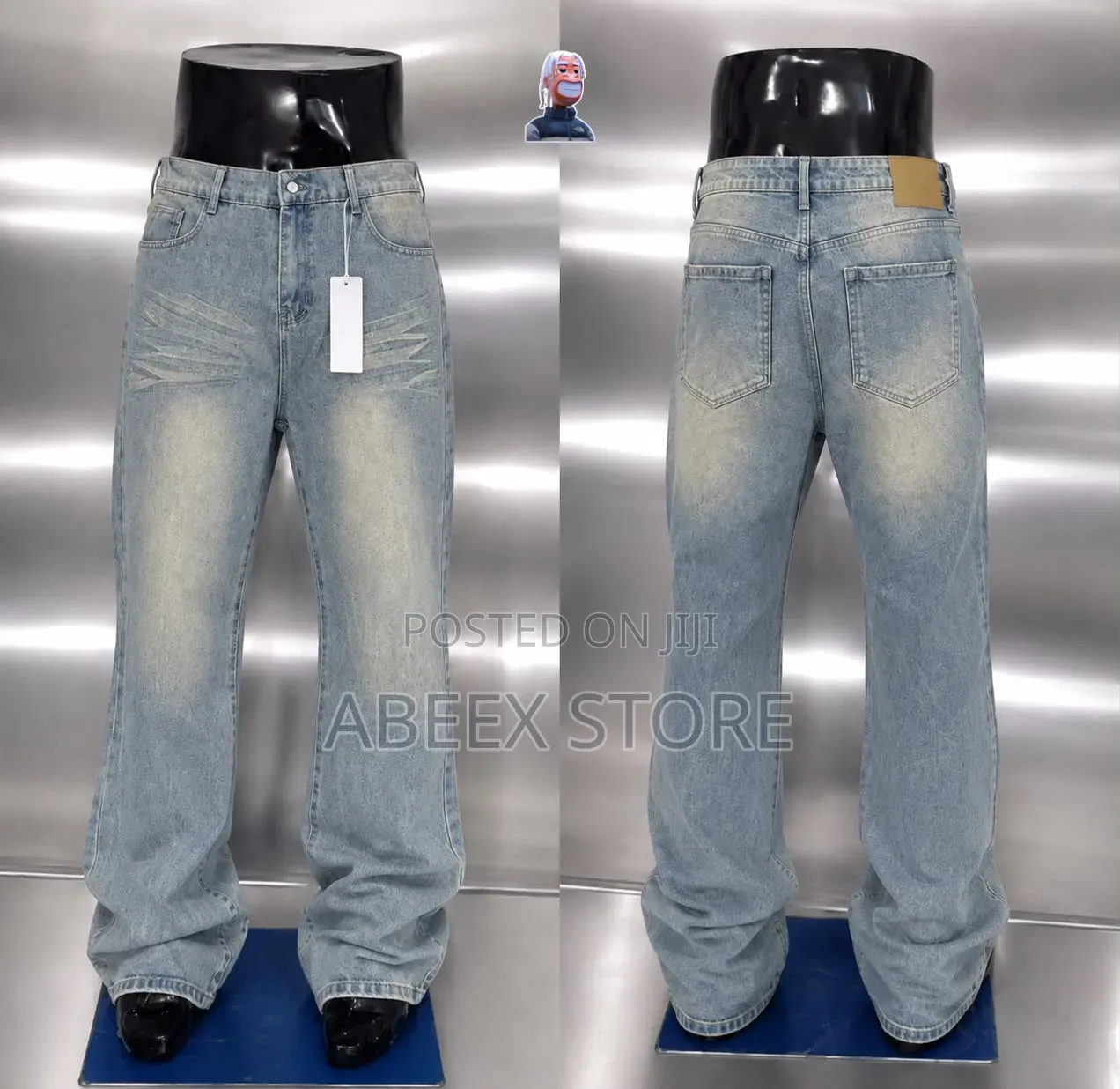 Quality Men Baggy Jeans