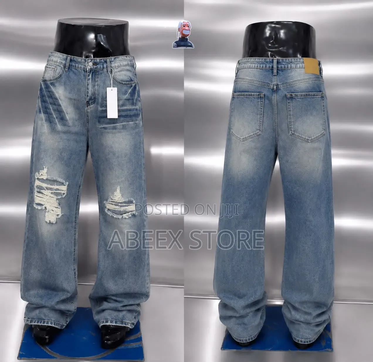 Quality Men Baggy Jeans