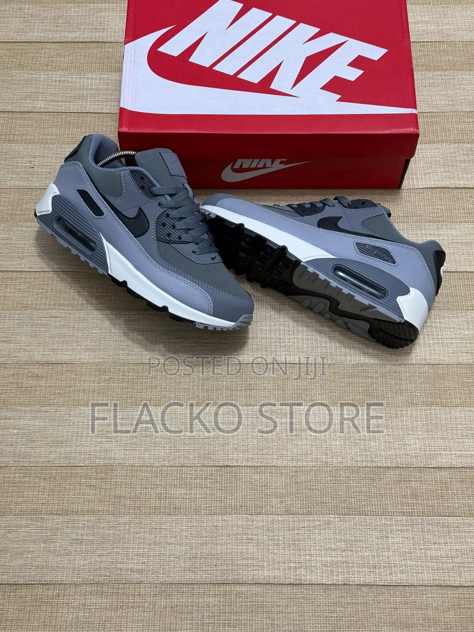 High Quality Nike Air Max 90 Cool Grey Sneakers