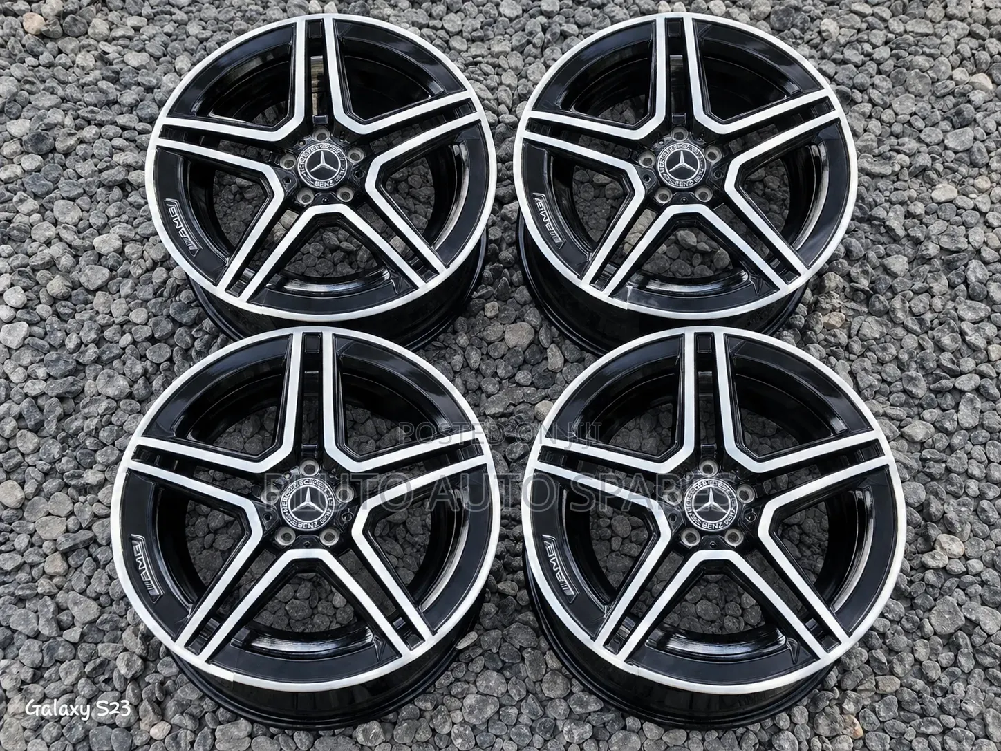 Certified 20" Mercedes-Benz Alloy Rim Set