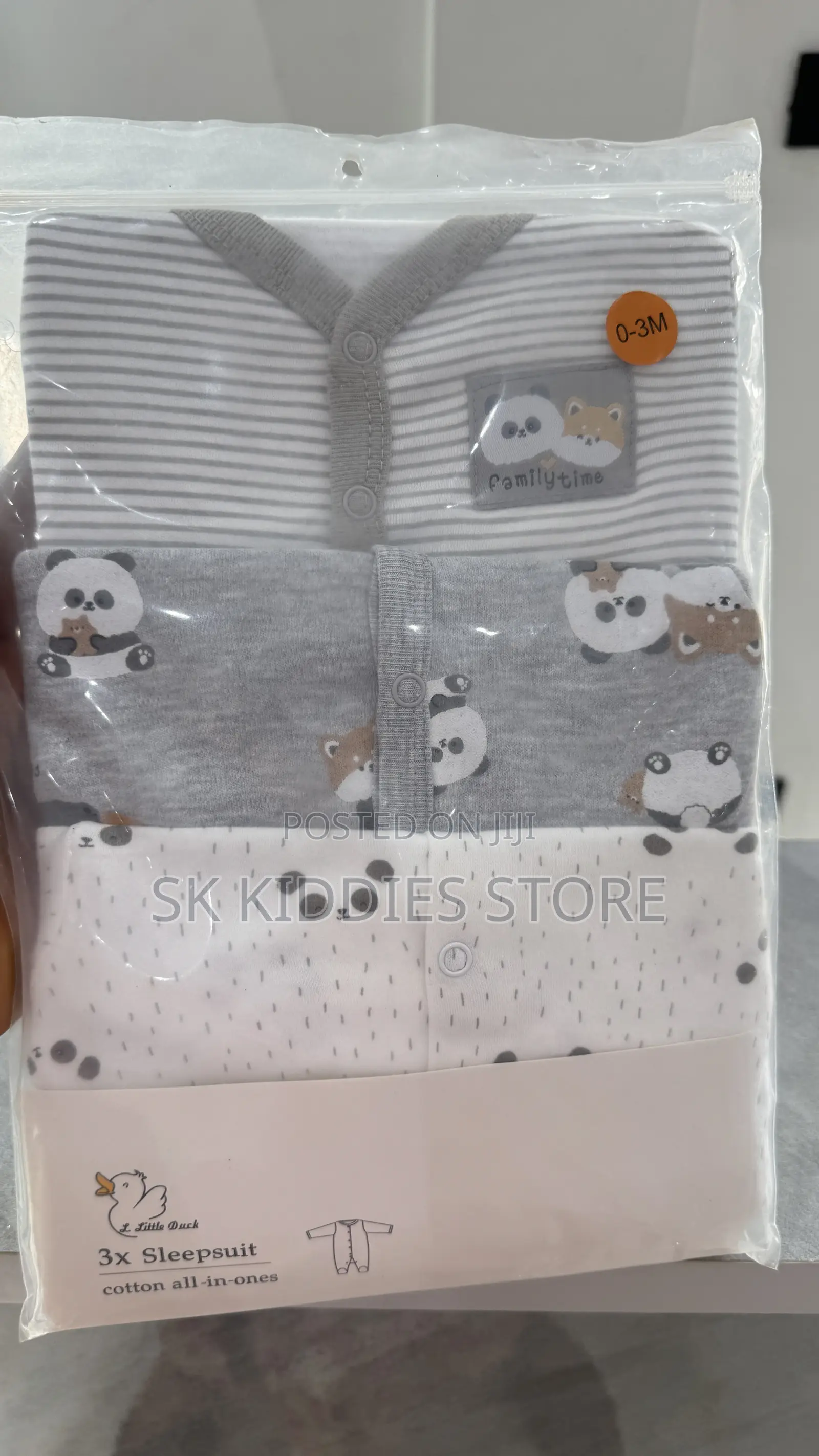 Baby 3 in 1 Sleepsuits