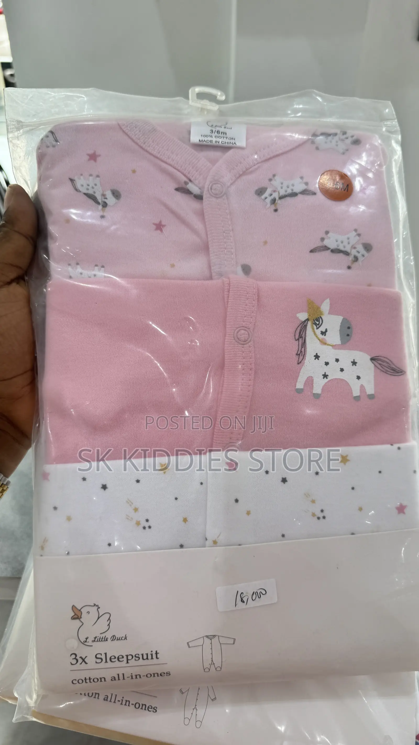 Baby 3 in 1 Sleepsuits