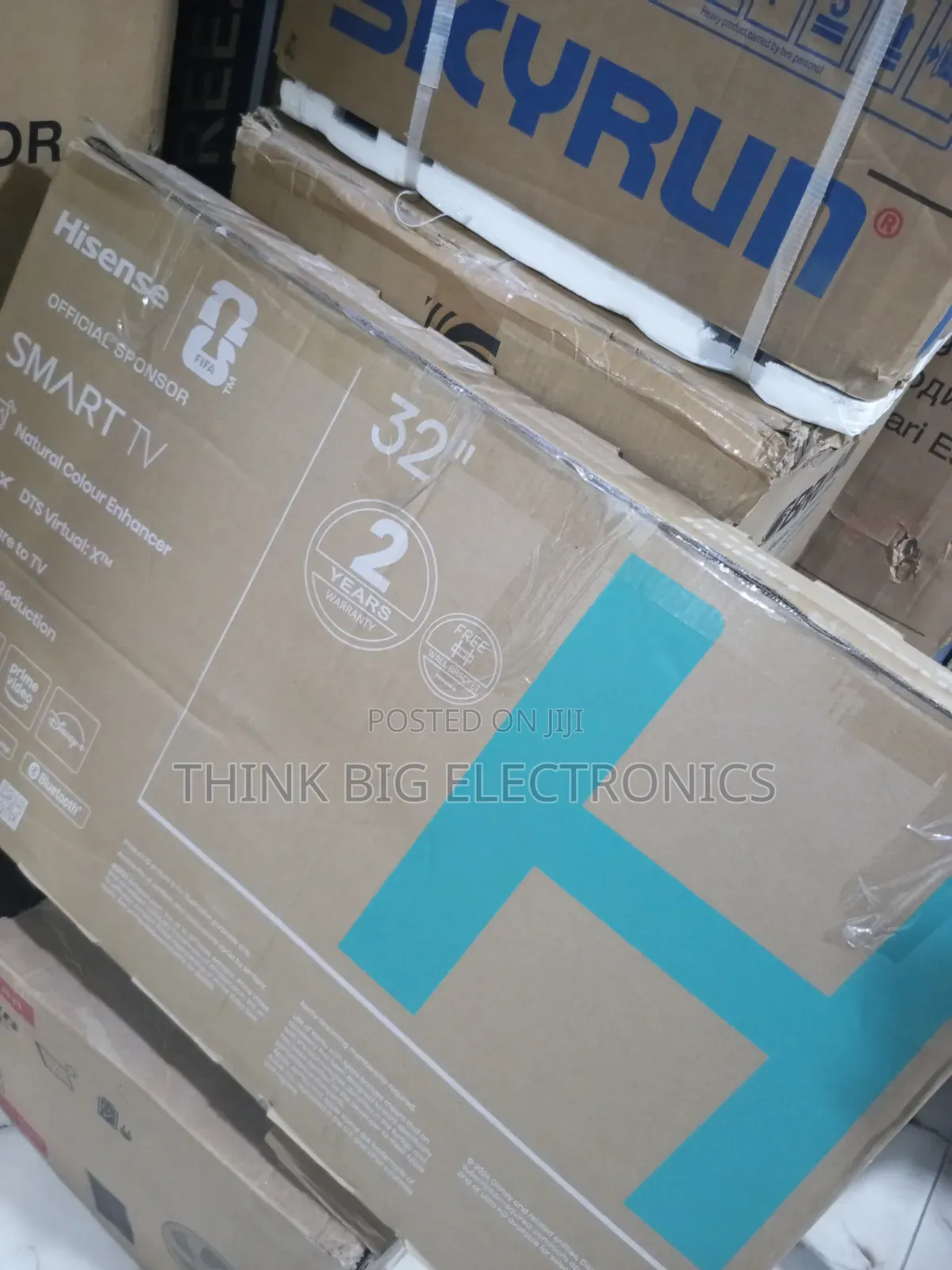 Hisense FHD 32 Inch A4S Smart TV With Voice Cancellation