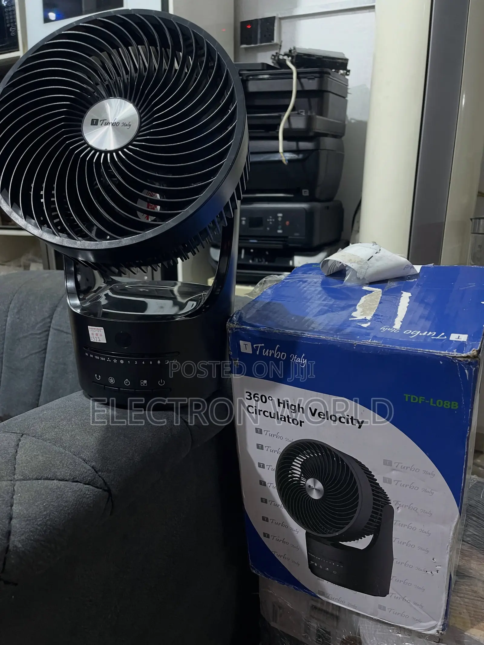 Turbo Italy 360 Table Fan