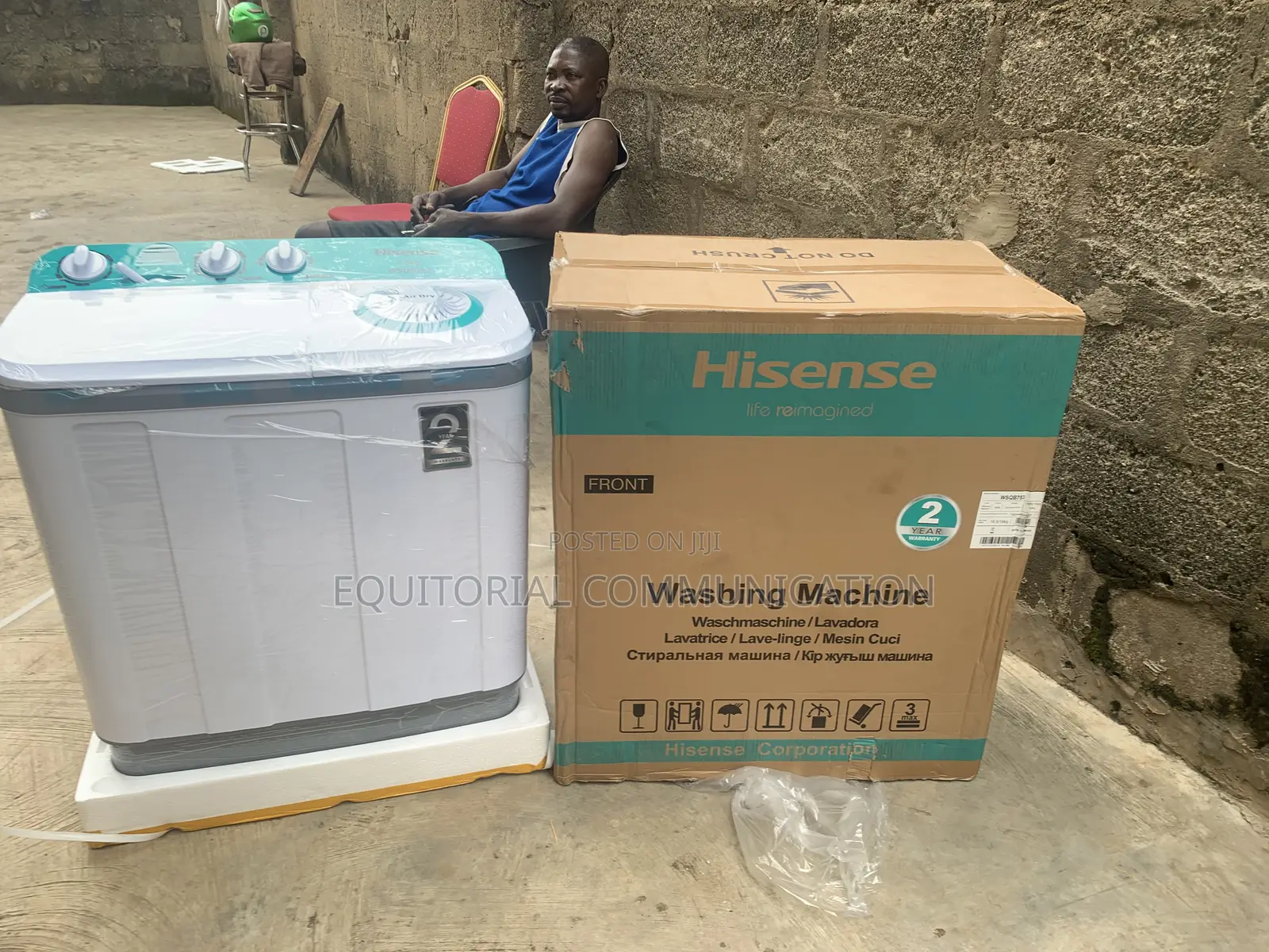Hisense 7.5KG Home Laundry Companion