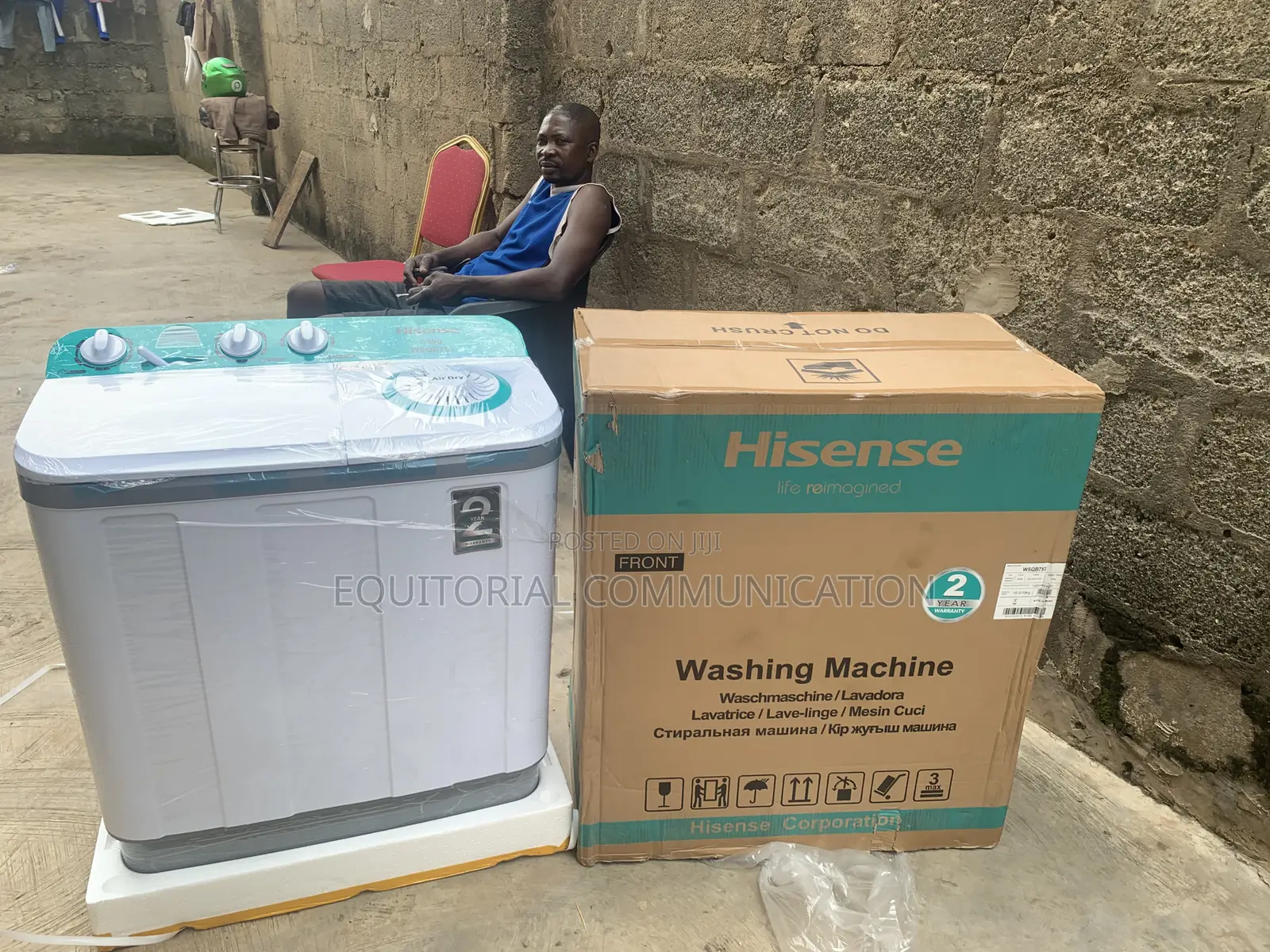 7.5KG Hisense Clothing Washing Appliance
