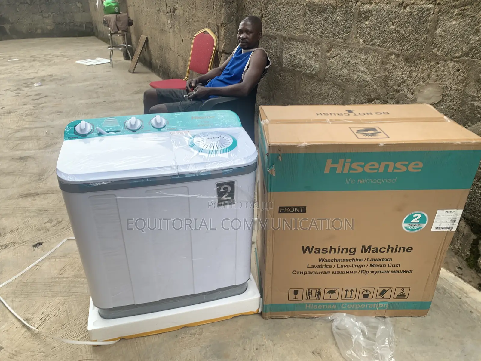 Hisense 7.5KG WSQB753 Laundry Room Essential