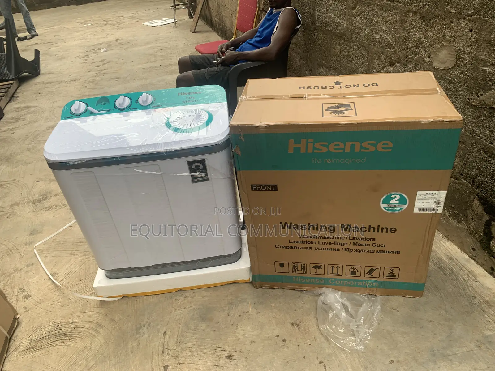 Hisense 7.5KG Residential Washing Machine