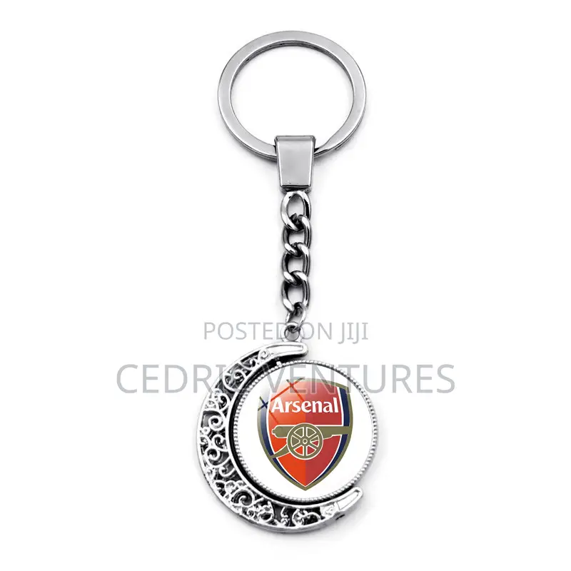 Arsenal F.C. Metal Crest Keychain