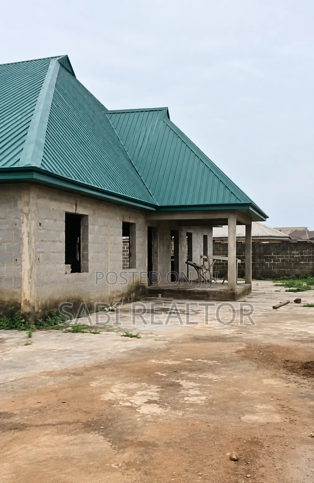 Uncompleted Event Centre With Massive Car Park on 2 Plots of Land