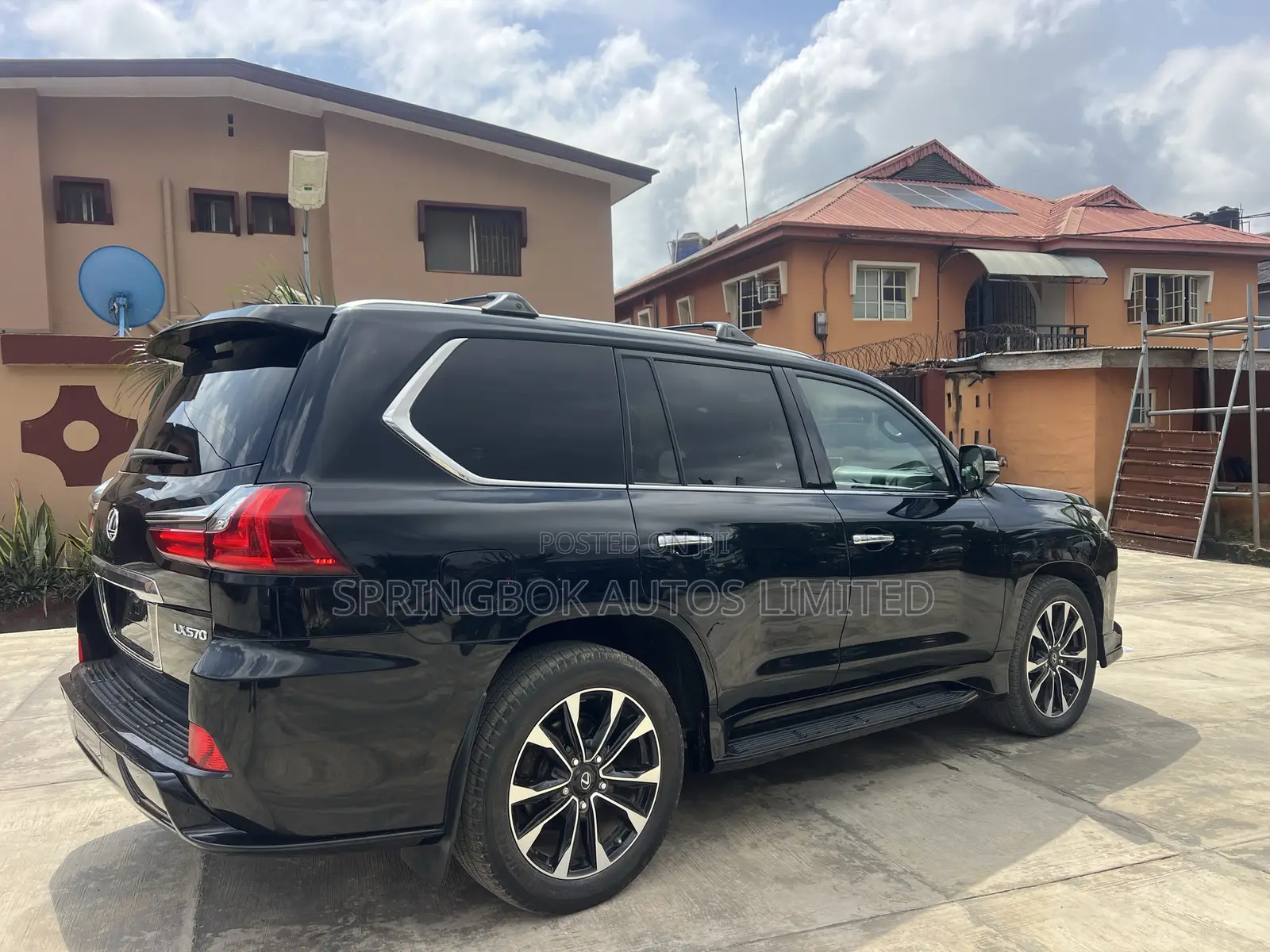 Lexus LX 570 AWD 2021 Black