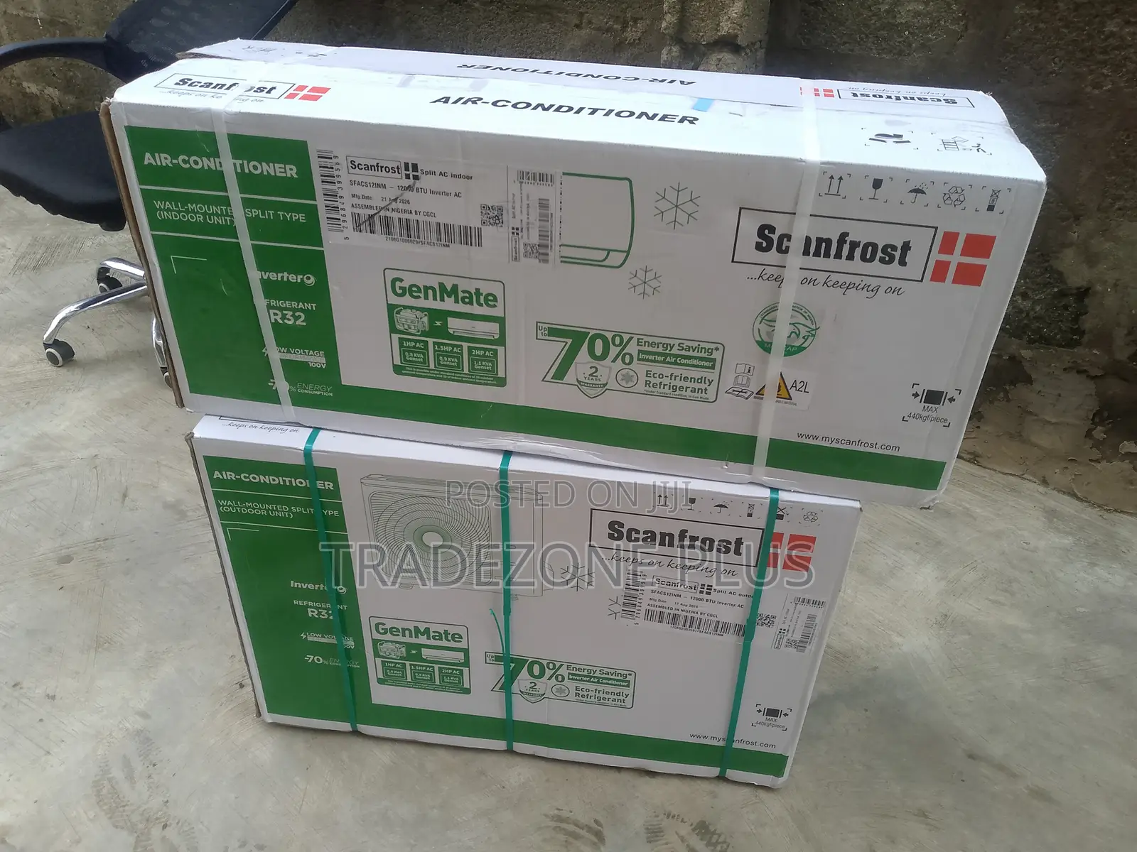 SFACS12INM Scanfrost Inverter Air Conditioner – 1.5HP Capacity