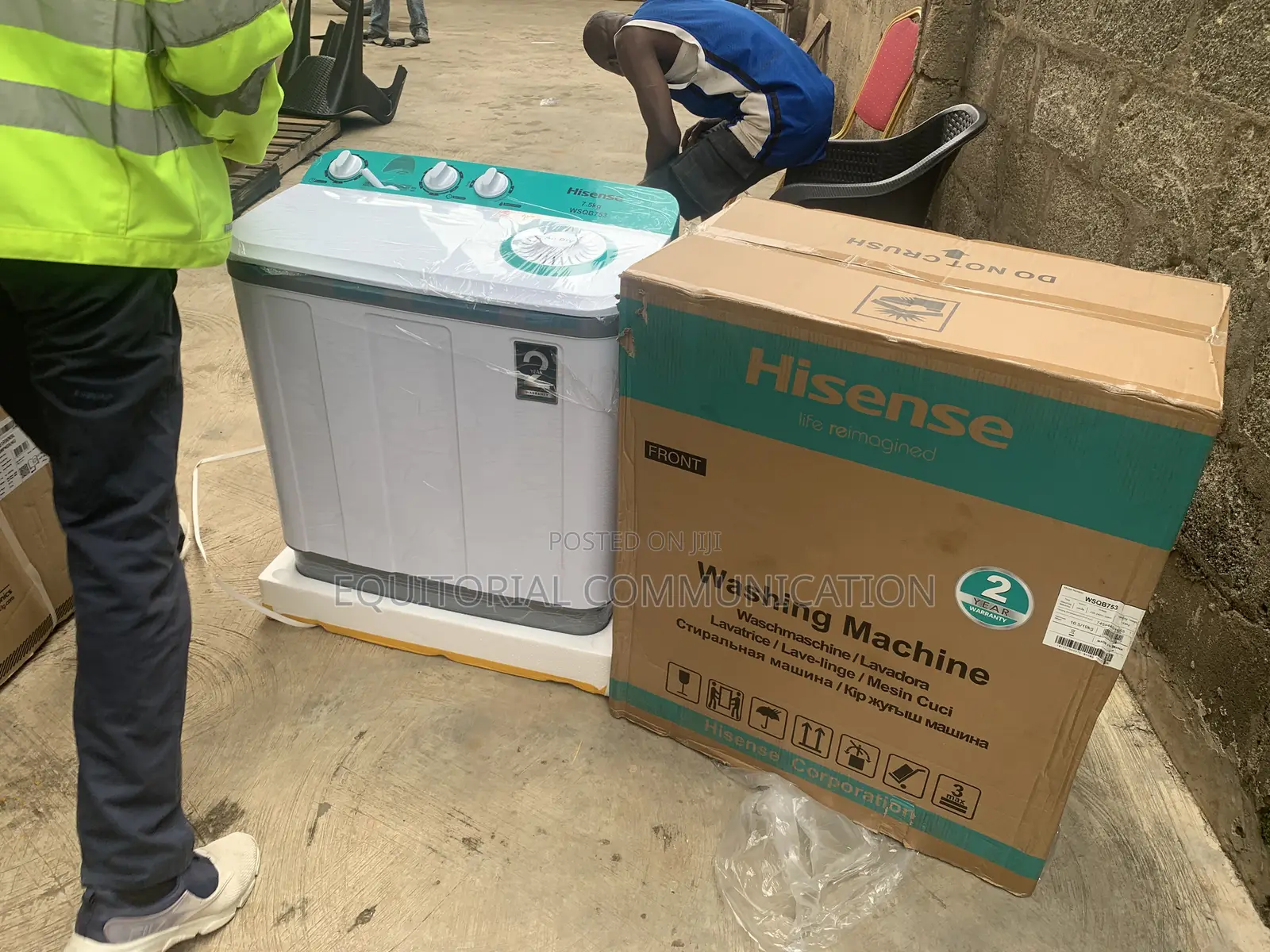 Hisense 7.5KG Washing Machine for Regular Washing