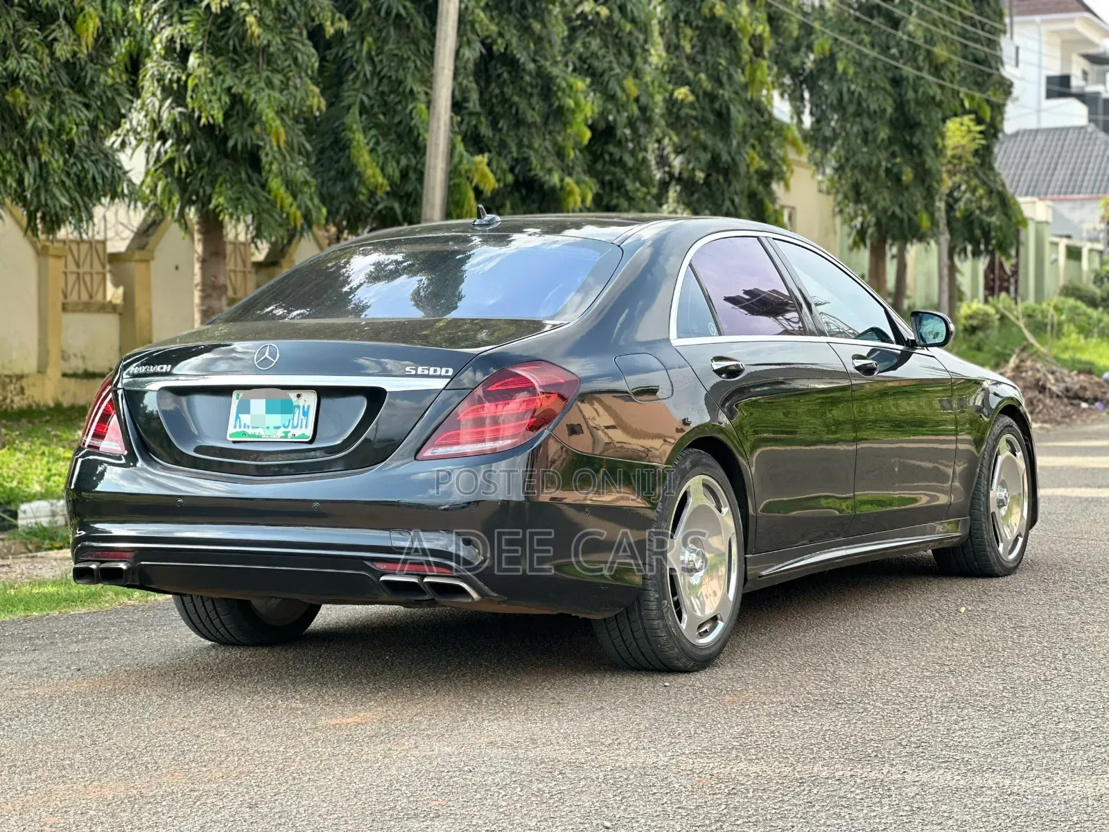 Mercedes-Benz S-Class S 600 L (V222) 2015 Black