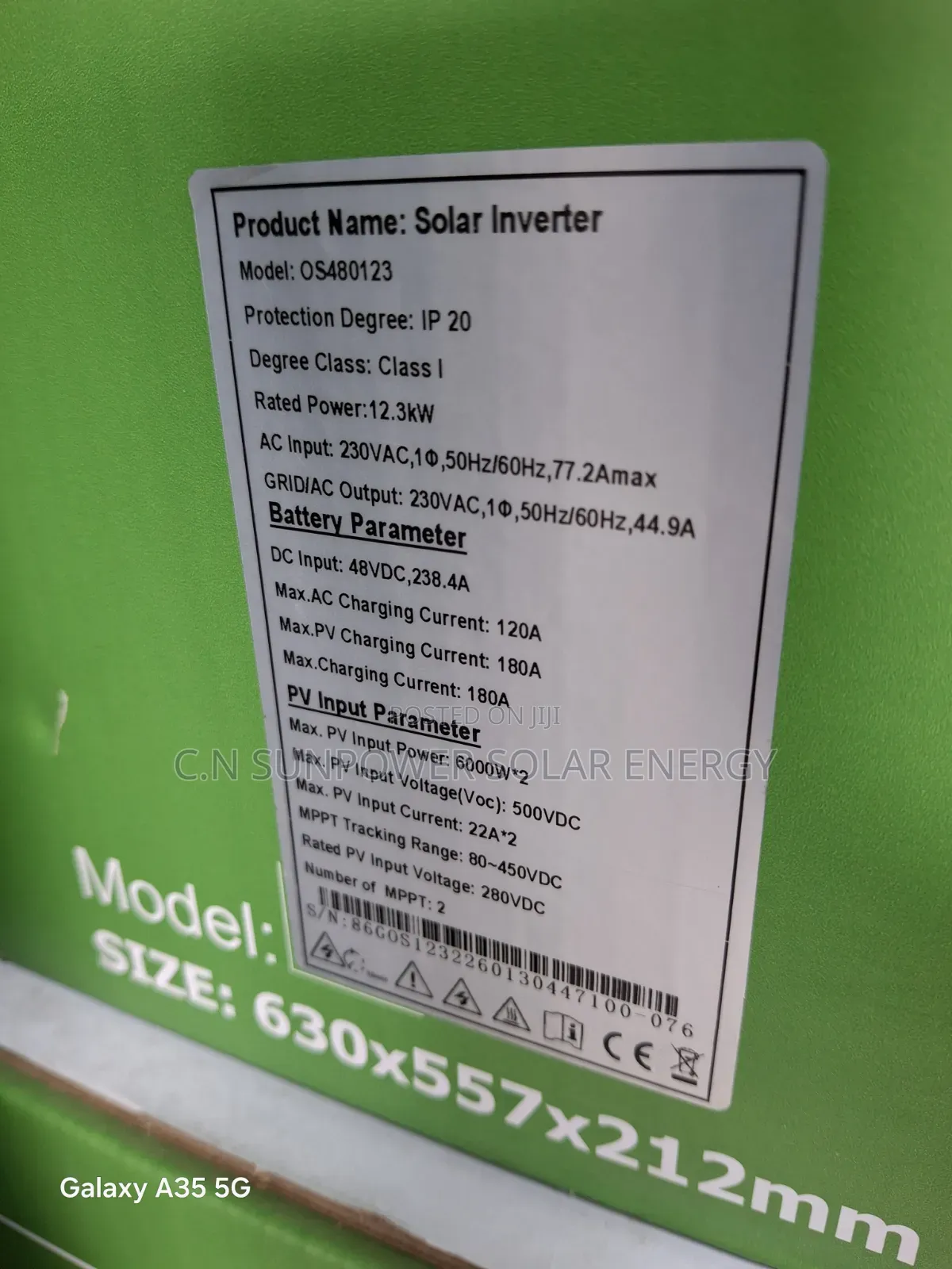 12kva/48v Cell Amrecan Hybrid Solar Inverter