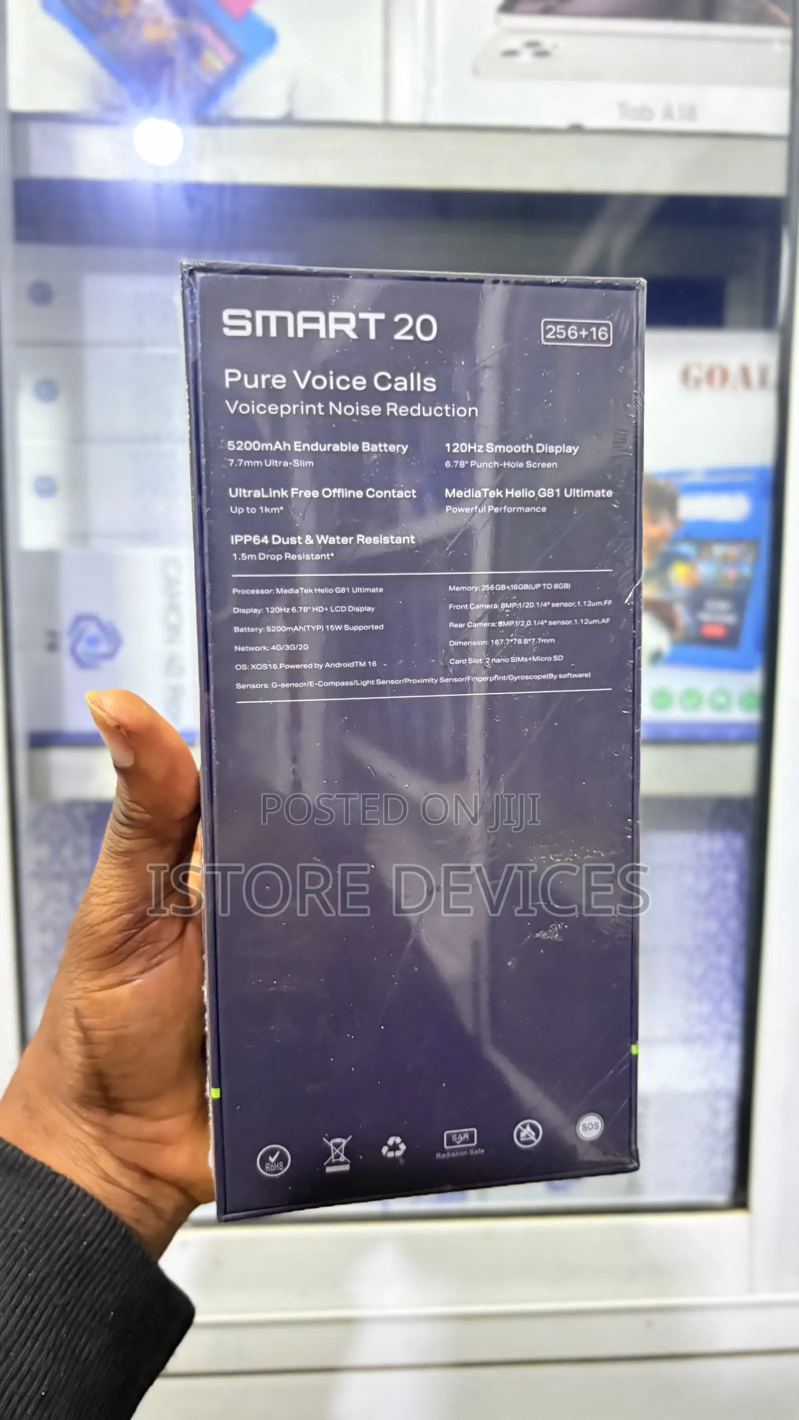 Infinix Smart 20 128 GB Blue