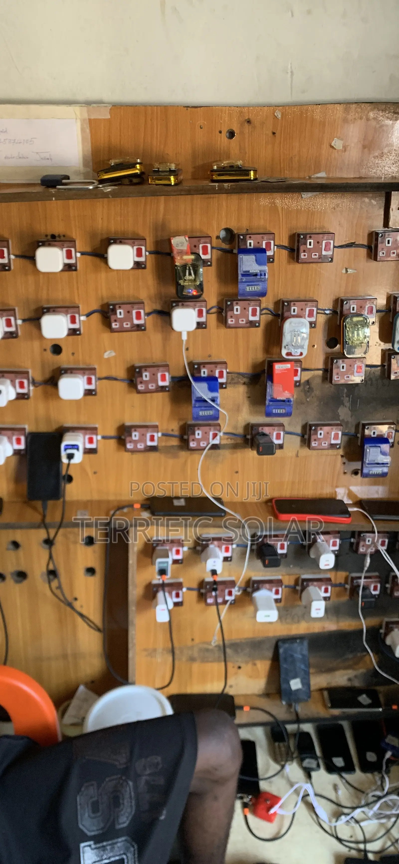 Solar Fans,street Lights,generators,pressing Iron Etc.
