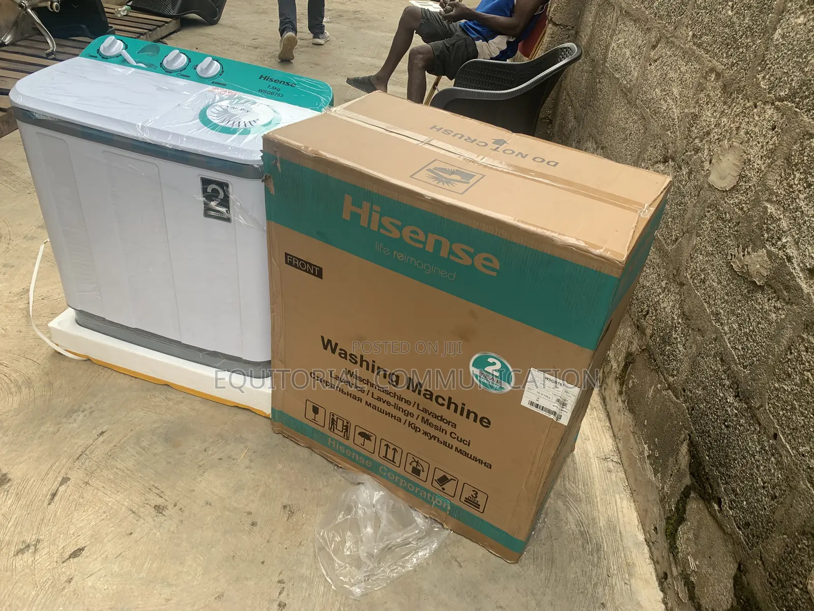 Hisense 7.5KG Washing Machine for Daily Wash Loads