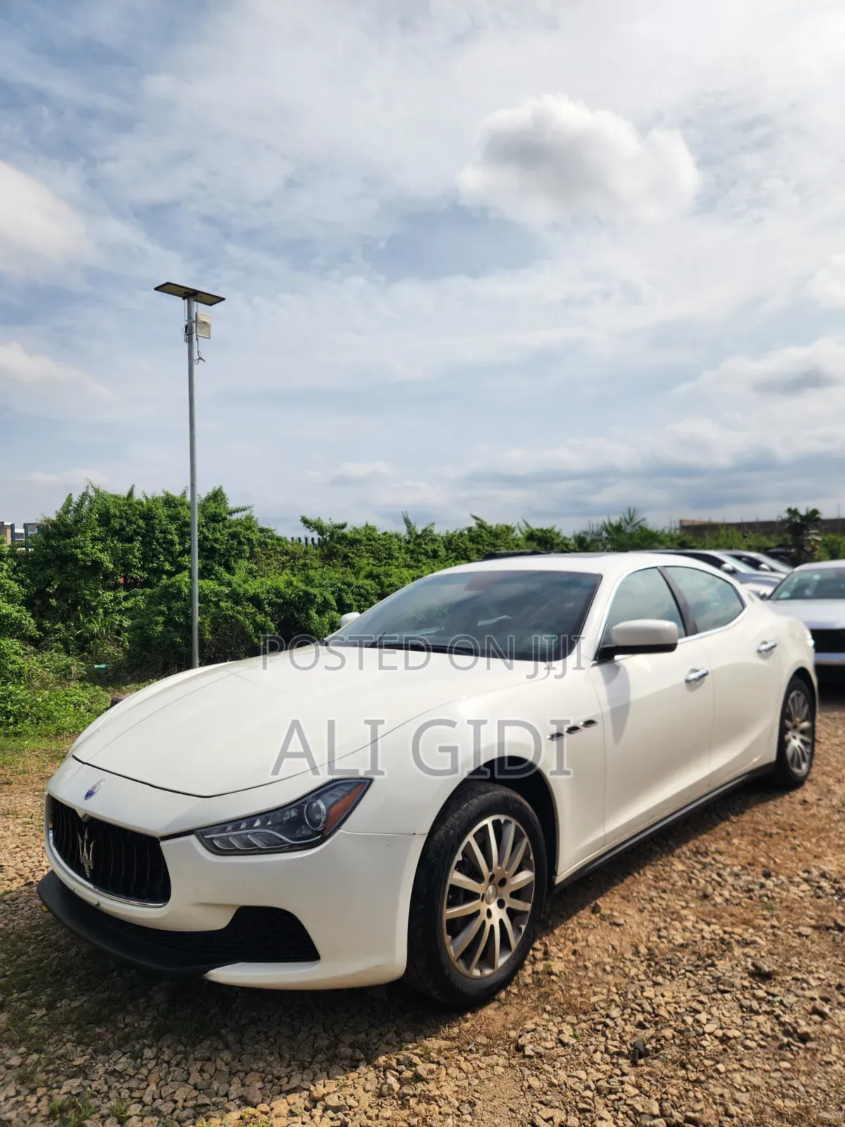 Maserati Ghibli 4dr Sedan (3.0L 6cyl Turbo 8A) 2014 White