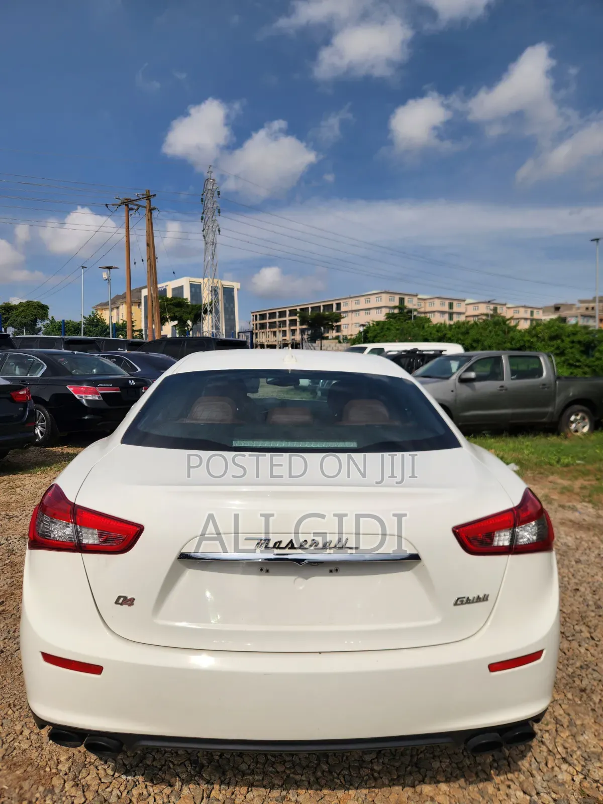 Maserati Ghibli 4dr Sedan (3.0L 6cyl Turbo 8A) 2014 White