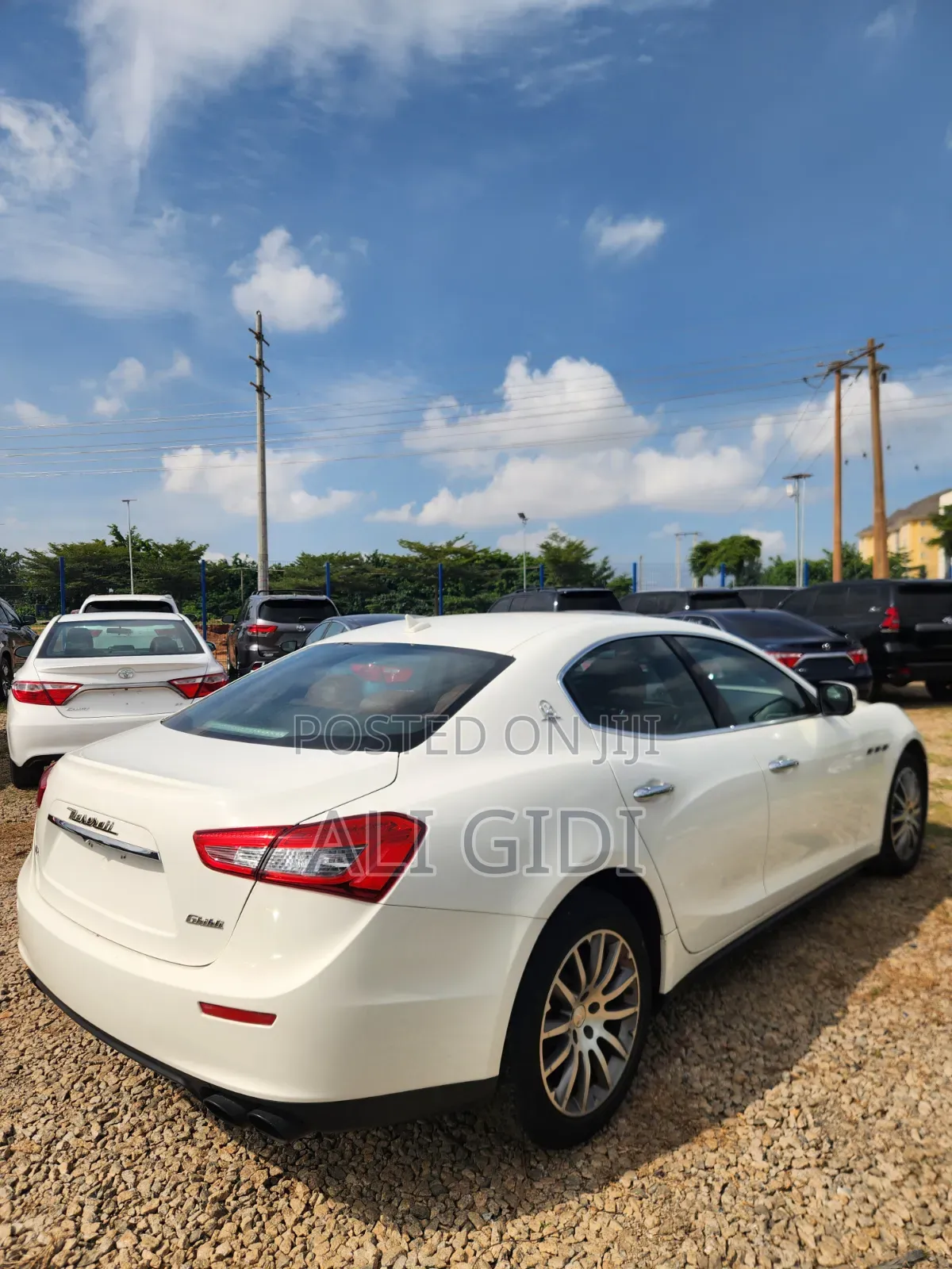 Maserati Ghibli 4dr Sedan (3.0L 6cyl Turbo 8A) 2014 White