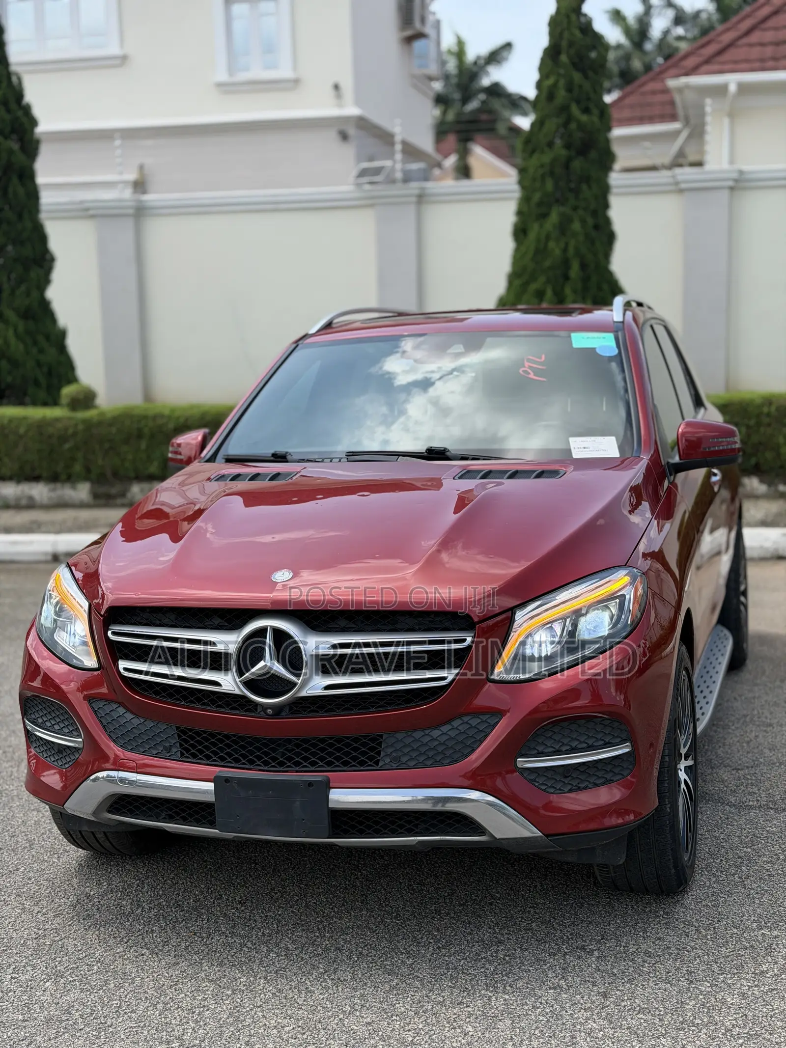 Mercedes-Benz GLE-Class GLE 550 4MATIC 2016 Red