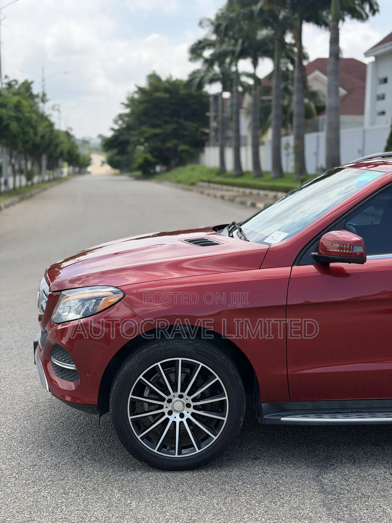 Mercedes-Benz GLE-Class GLE 550 4MATIC 2016 Red