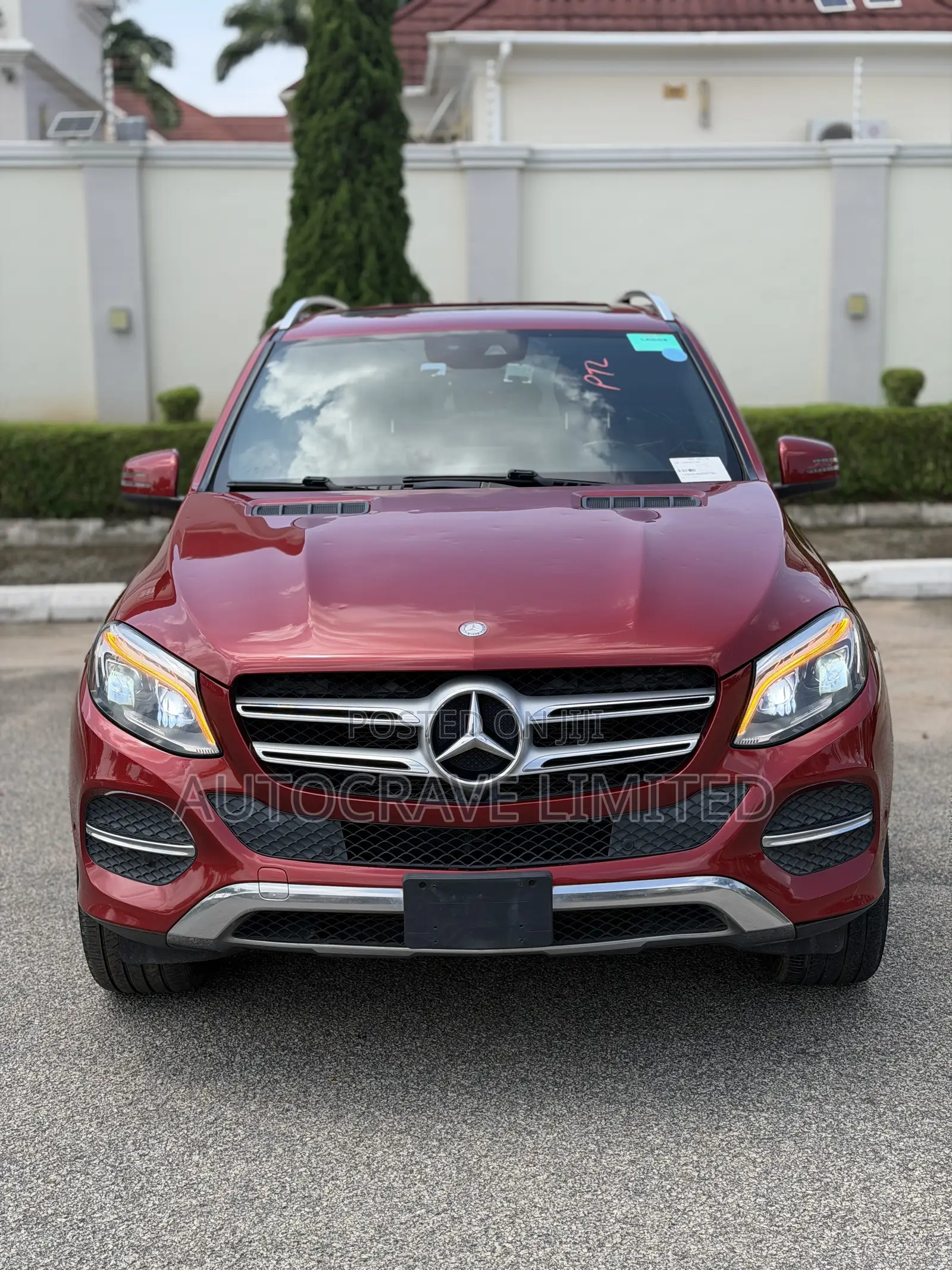 Mercedes-Benz GLE-Class GLE 550 4MATIC 2016 Red