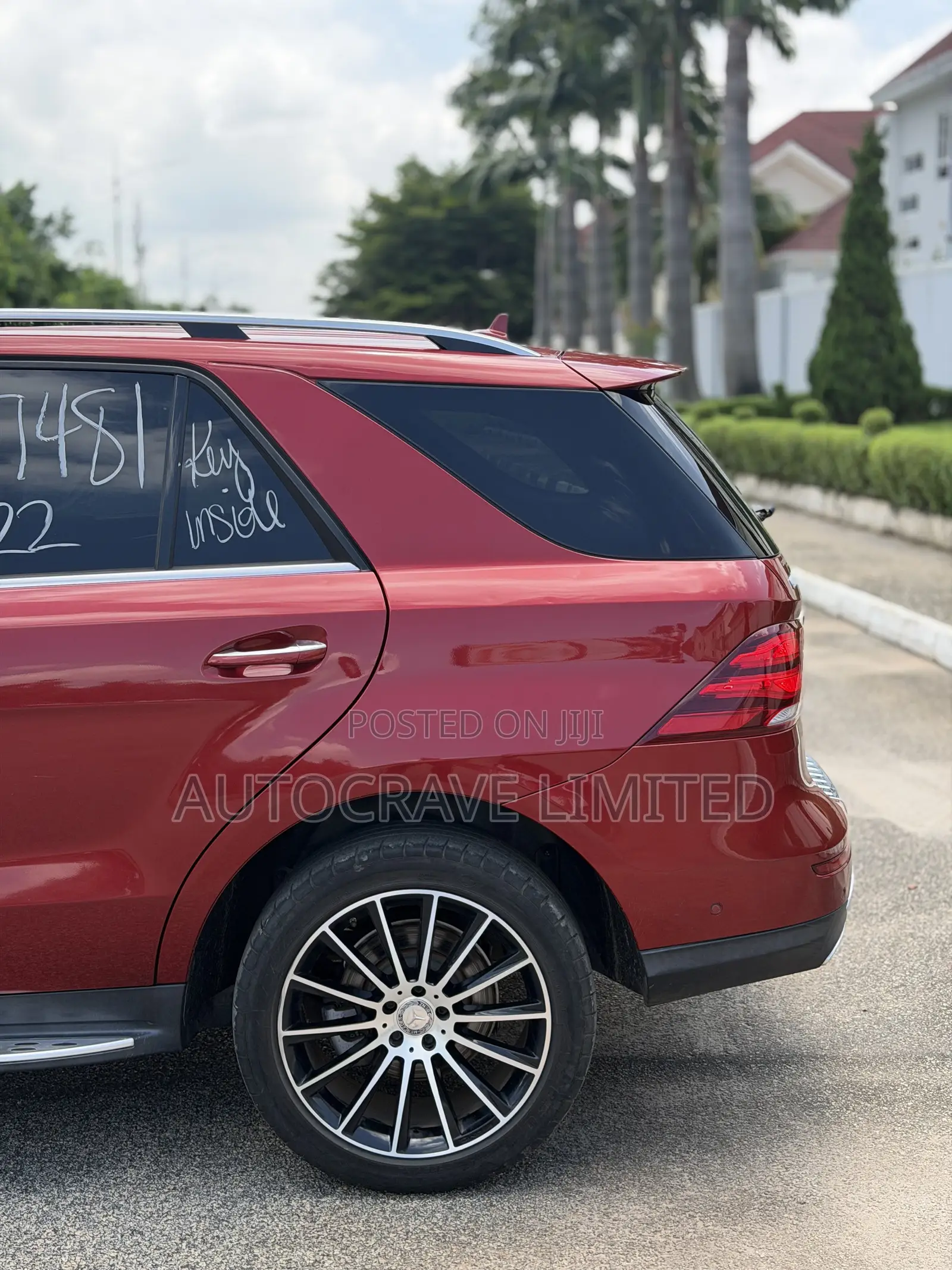 Mercedes-Benz GLE-Class GLE 550 4MATIC 2016 Red
