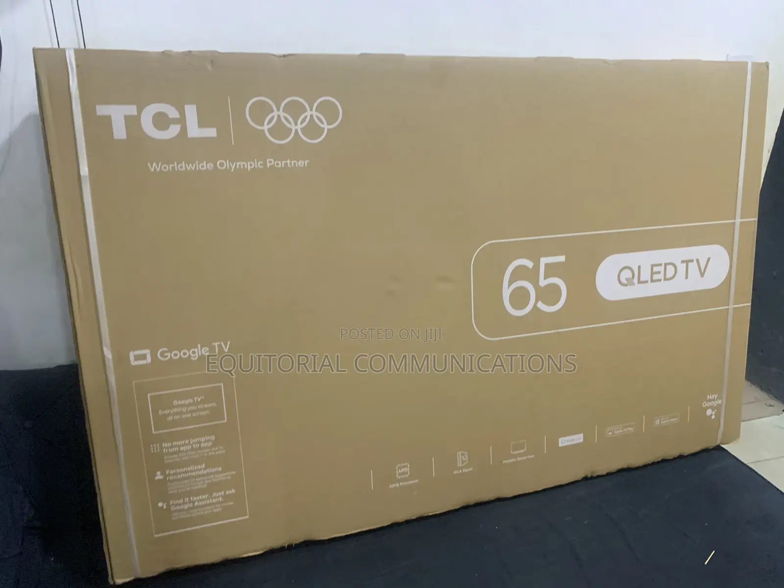 TCL 65 Inch QLED Smart TV With Display