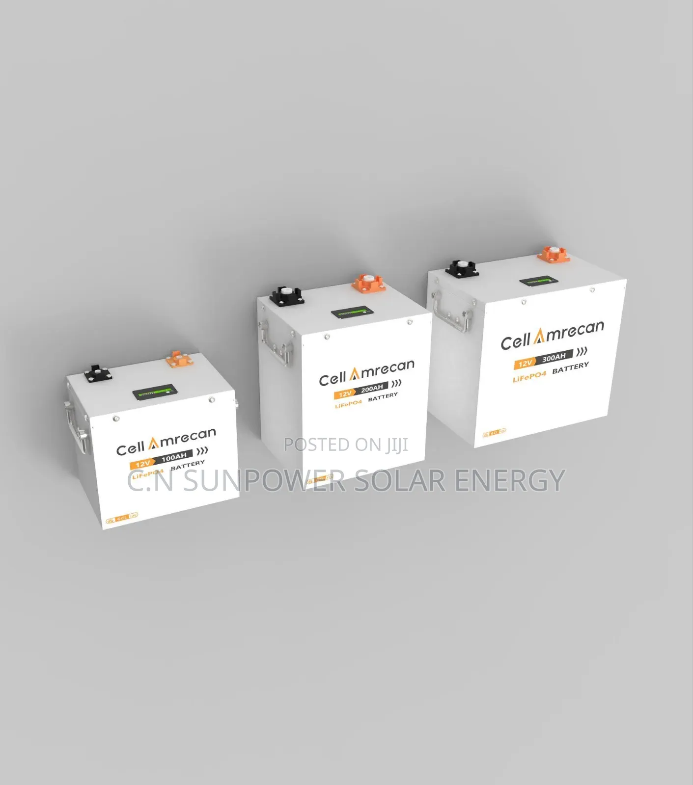 3.8kwh/12v Cell Amrecan Lithium-Iron Battery