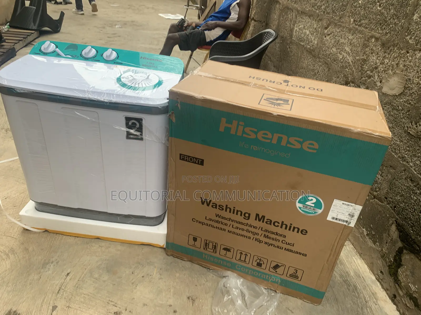 Hisense 7.5KG Clothes Wash Solution
