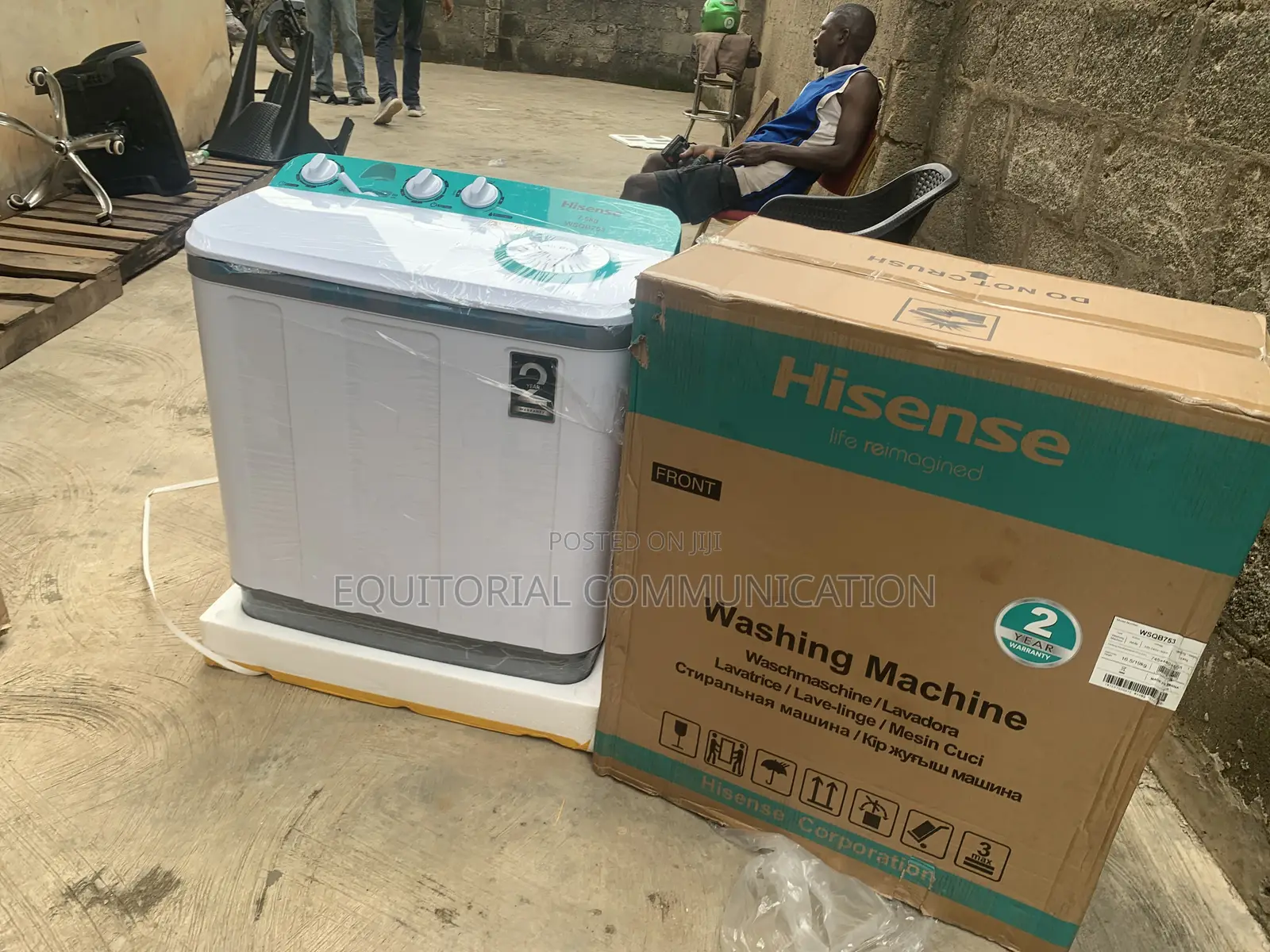 Hisense 7.5KG WSQB753 Daily Clothes Care Appliance