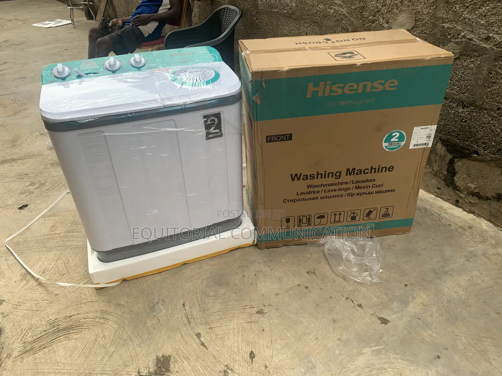Hisense 7.5KG WSQB753 Daily Clothes Care Appliance