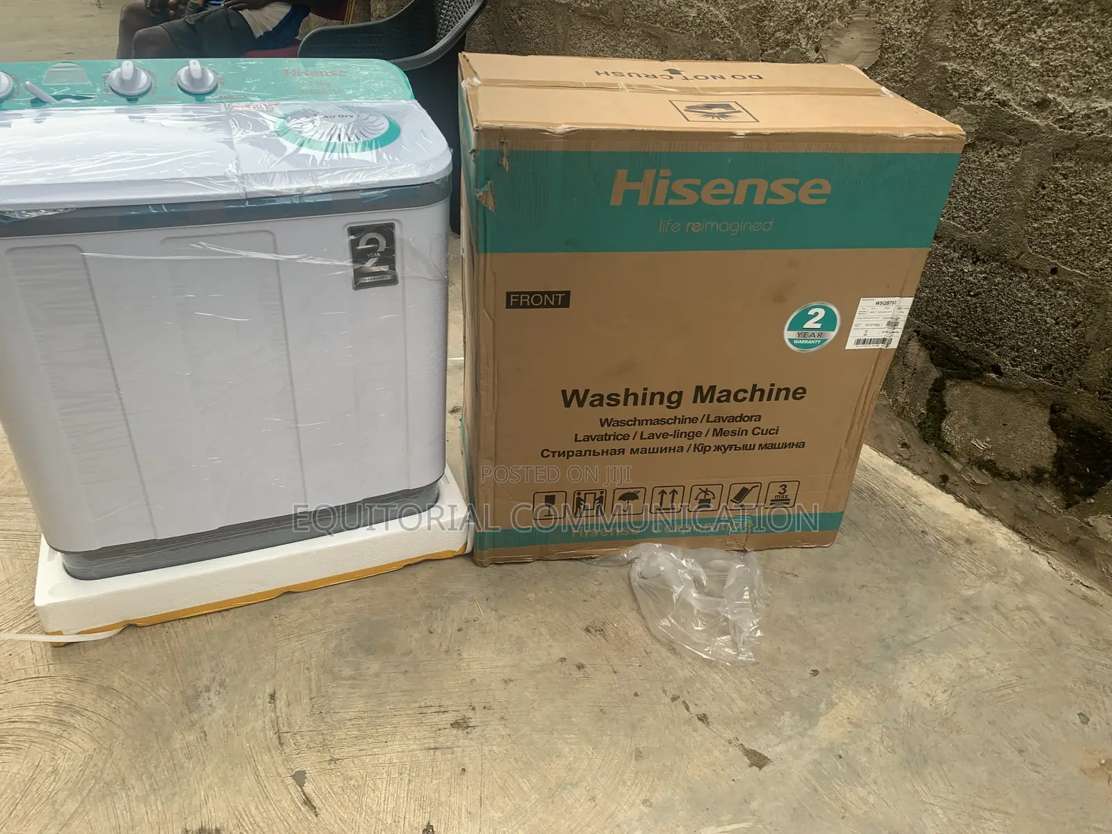 Hisense 7.5KG Laundry Cleaning Equipment