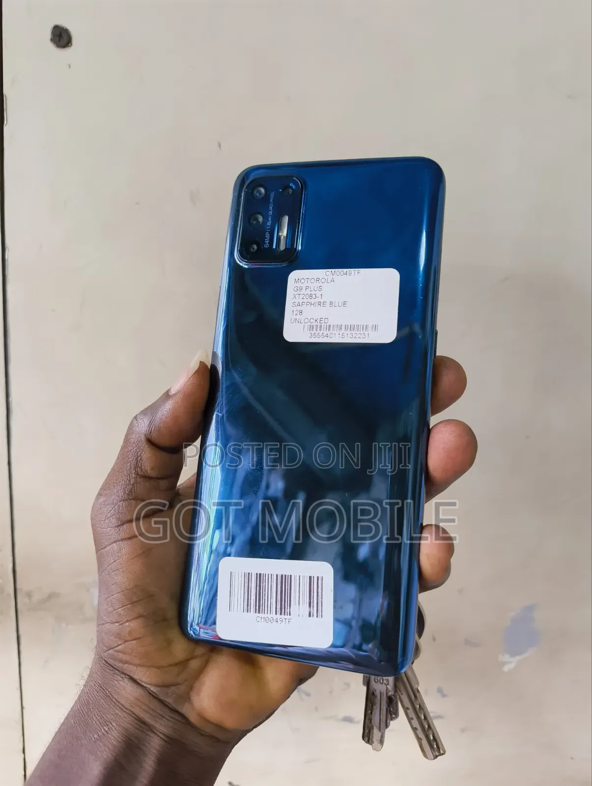 Motorola Moto G9 Plus 128 GB Blue