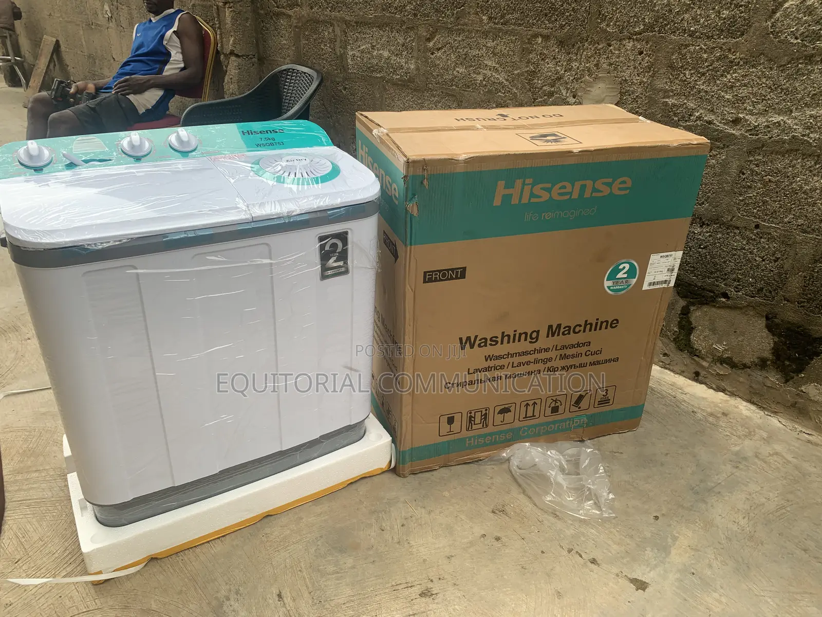 7.5KG Hisense Laundry Machine for Busy Families