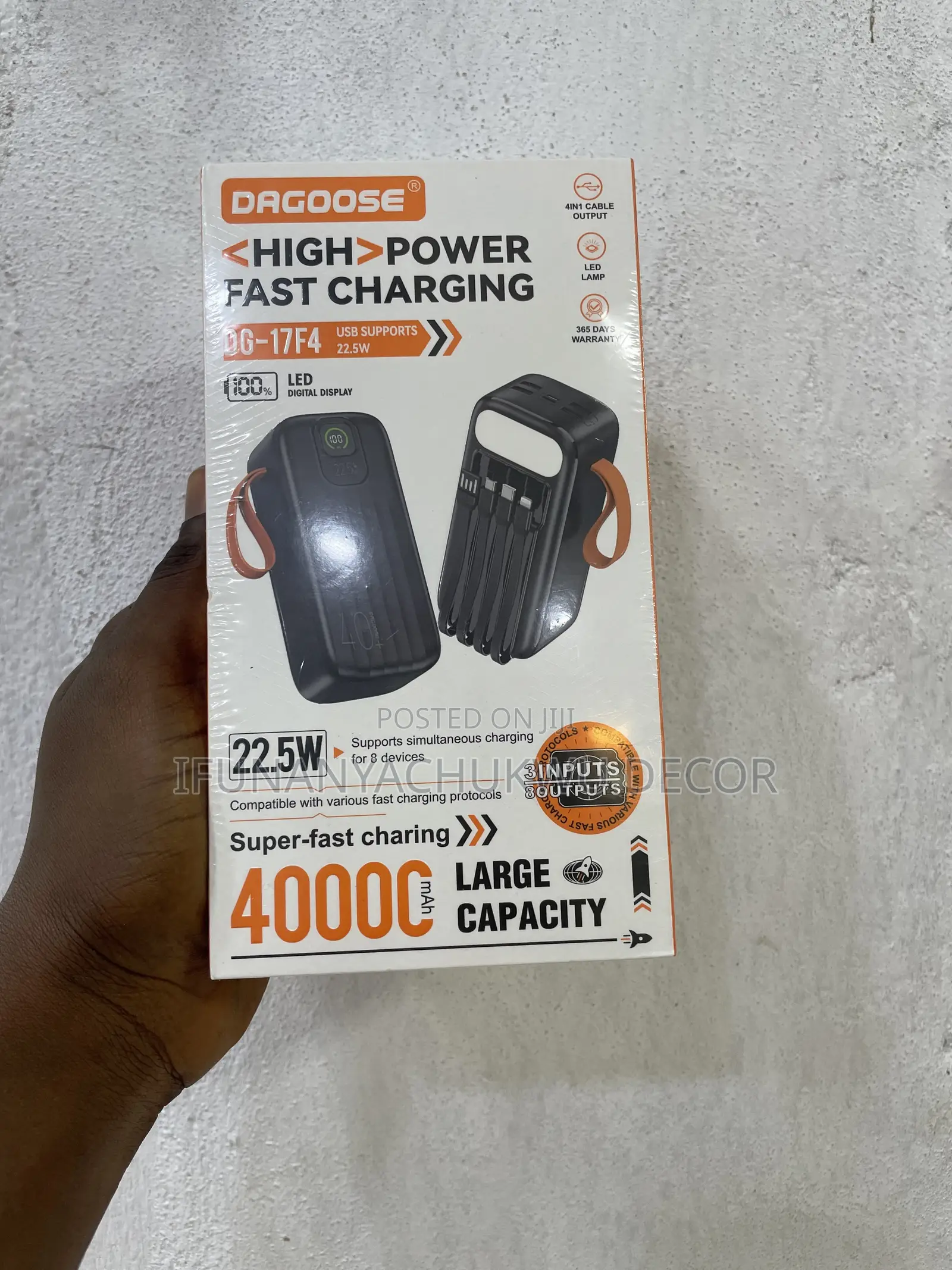 40,000mah Dagoose Power Bank
