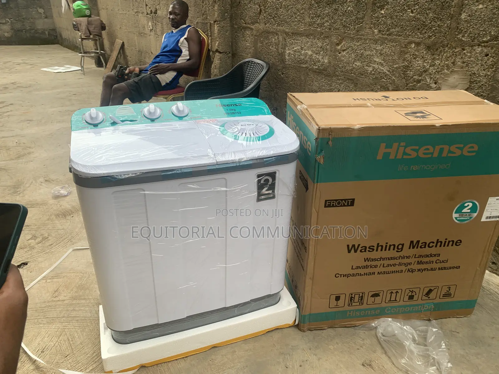 Hisense WSQB753 7.5KG Family Clothing Care Equipment