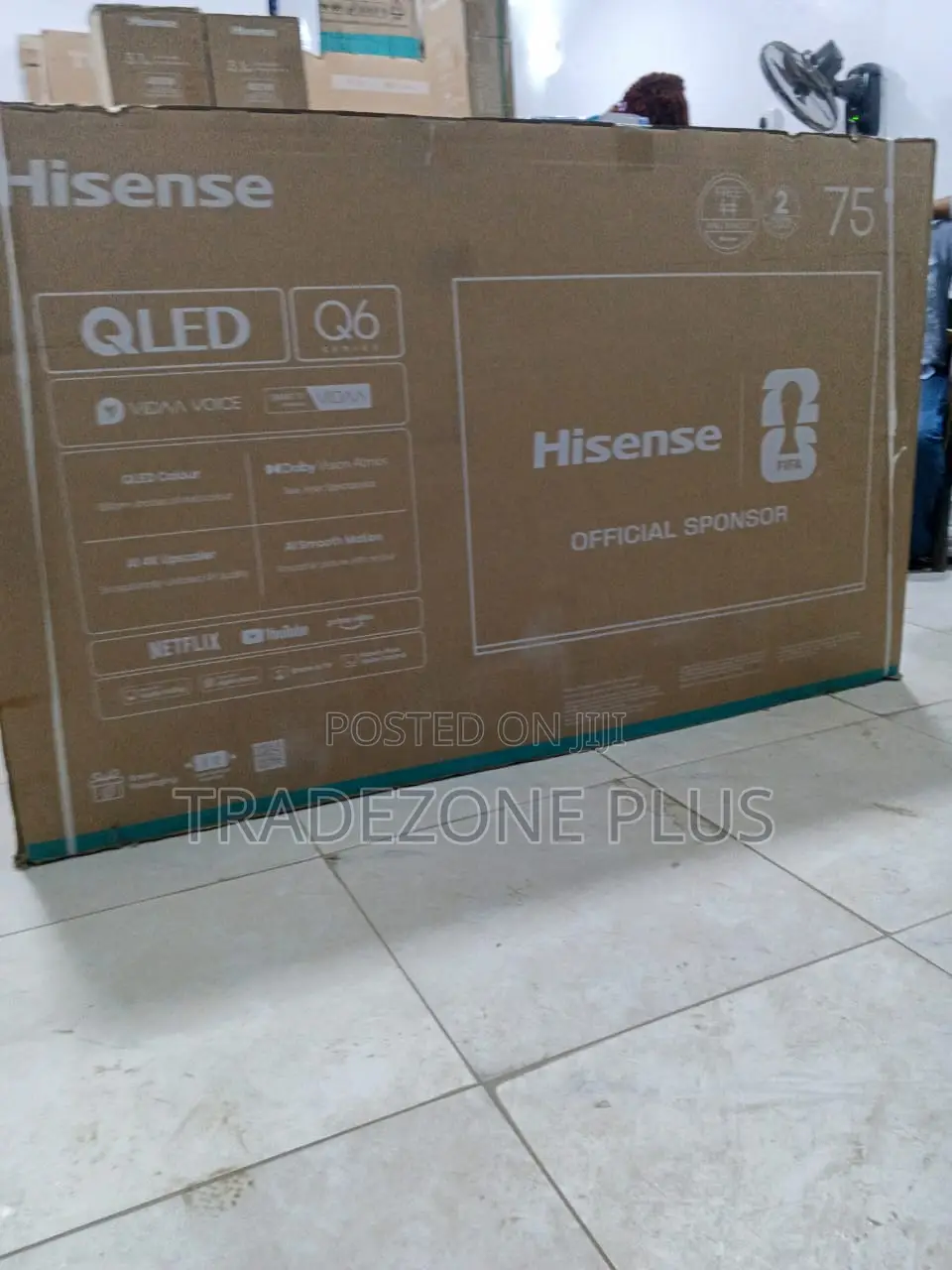 Hisense 75q6q 75-Inch Qled Smart TV