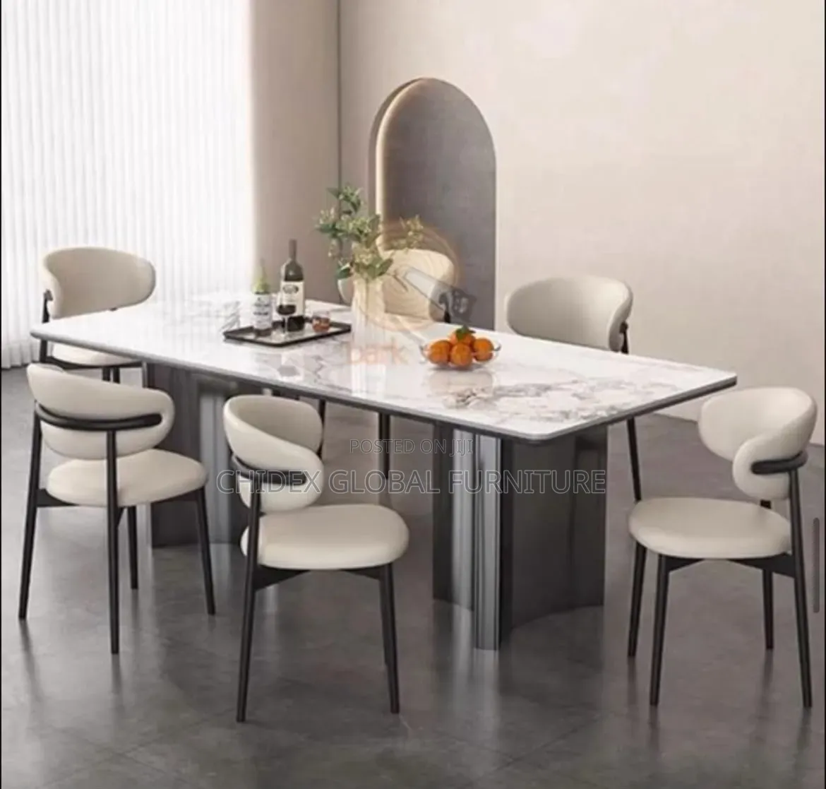 Ceramic Dining Table With Chairs