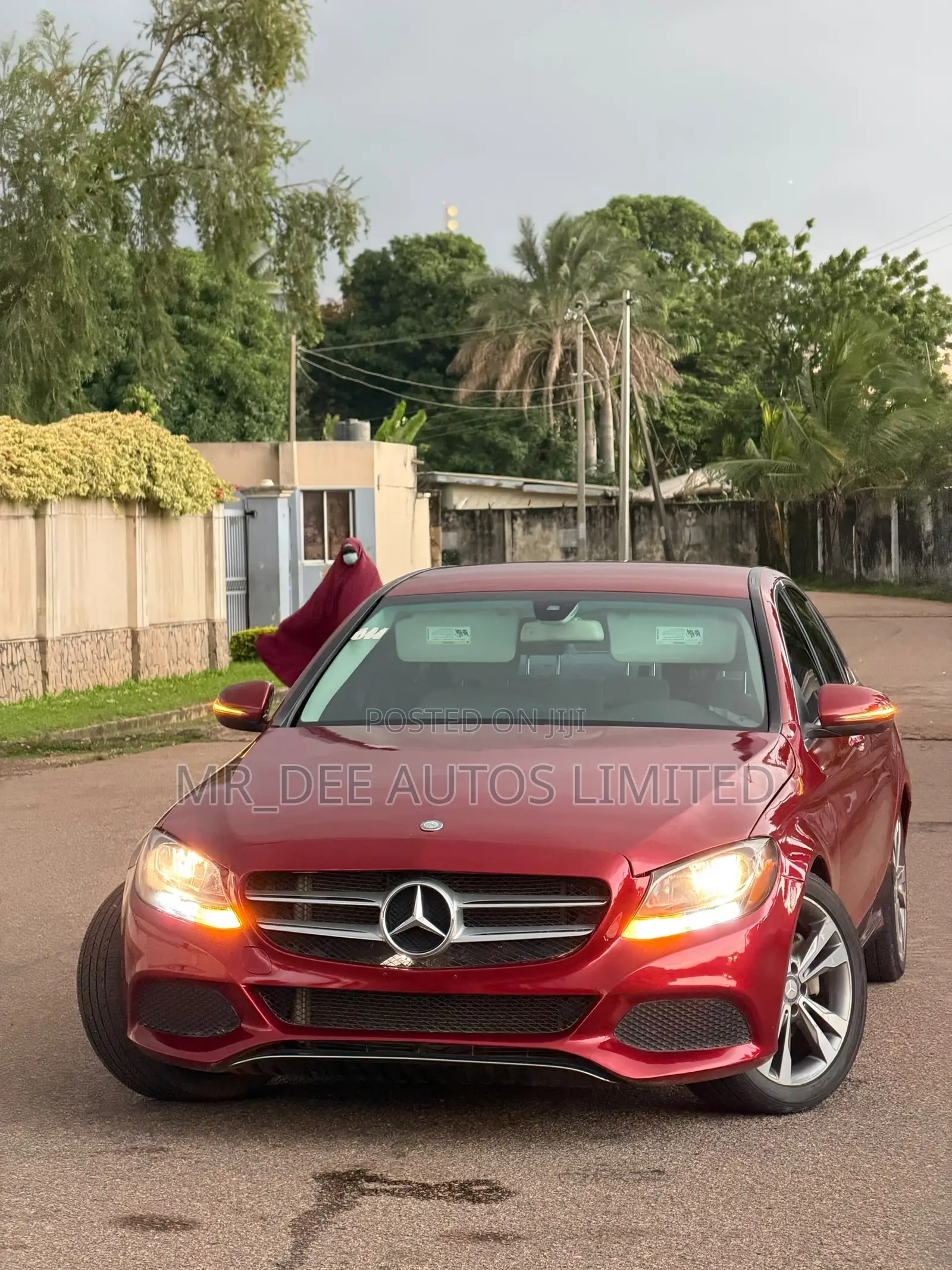 Mercedes-Benz C300 2016 Burgundy