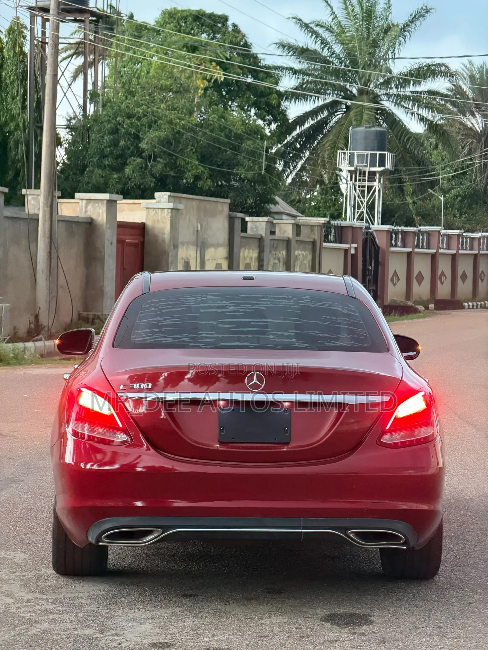 Mercedes-Benz C300 2016 Burgundy