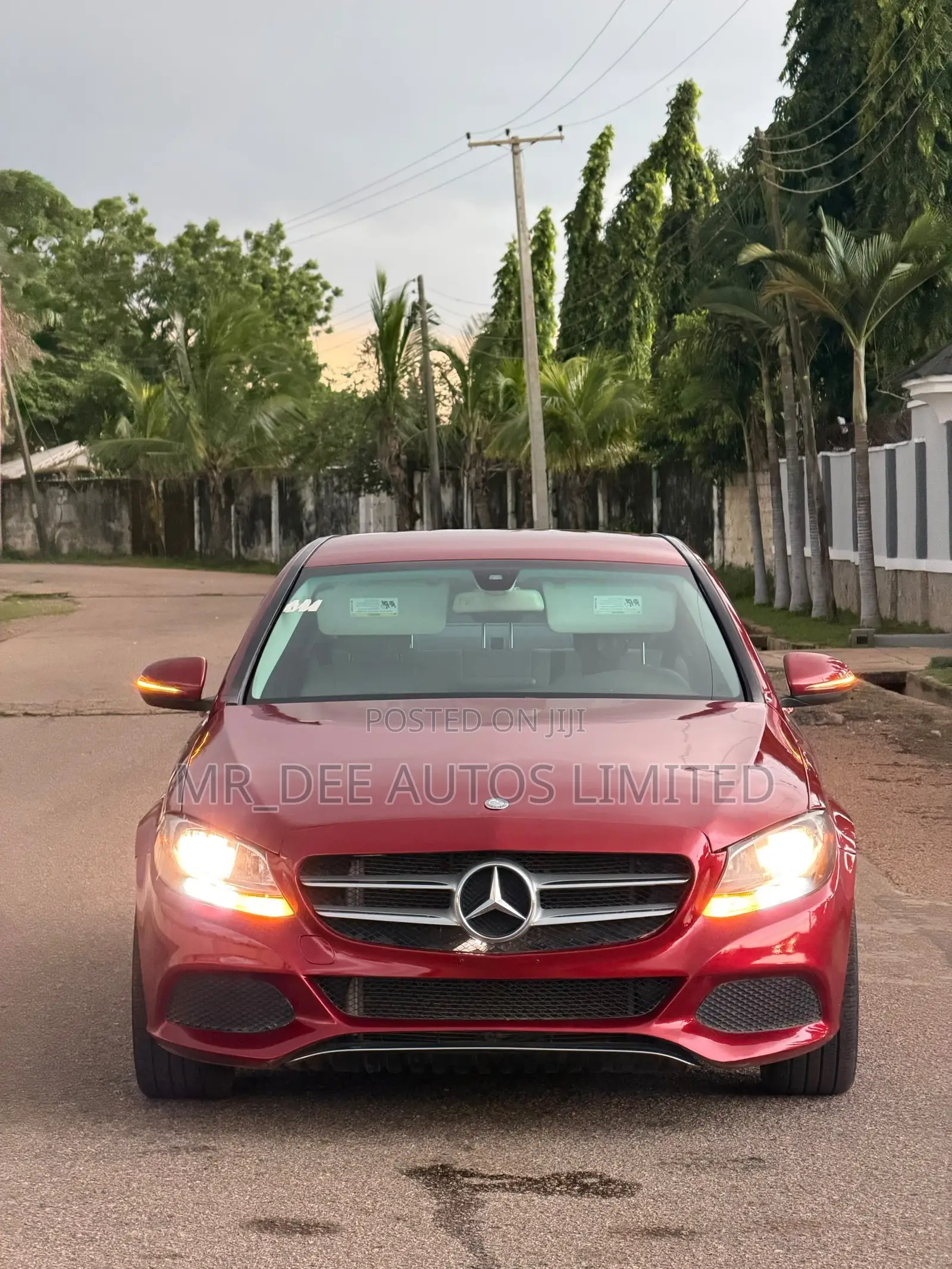 Mercedes-Benz C300 2016 Burgundy