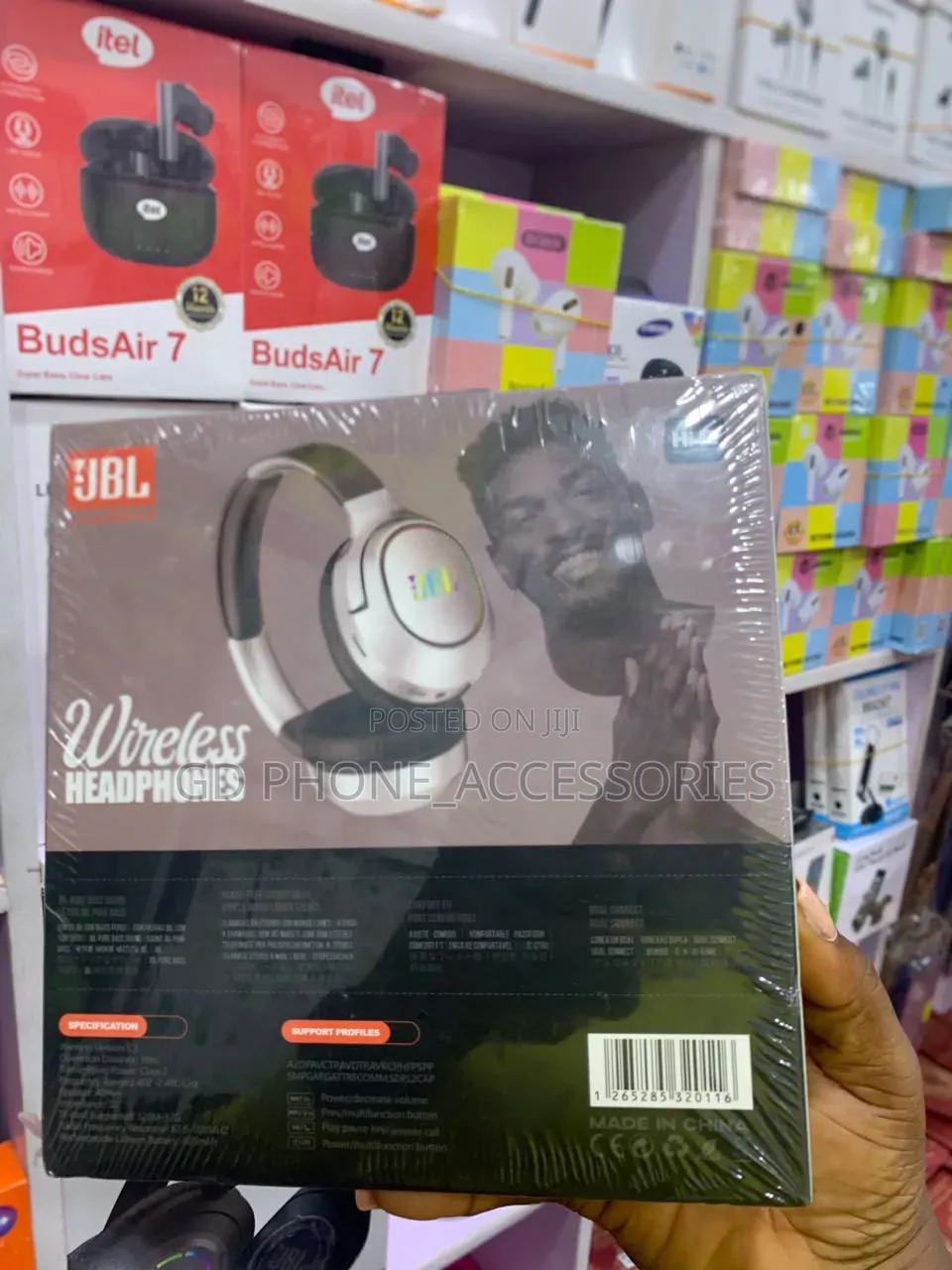 JBL M10 Wireless Bluetooth Headphones (40H Playtime) – Brand New