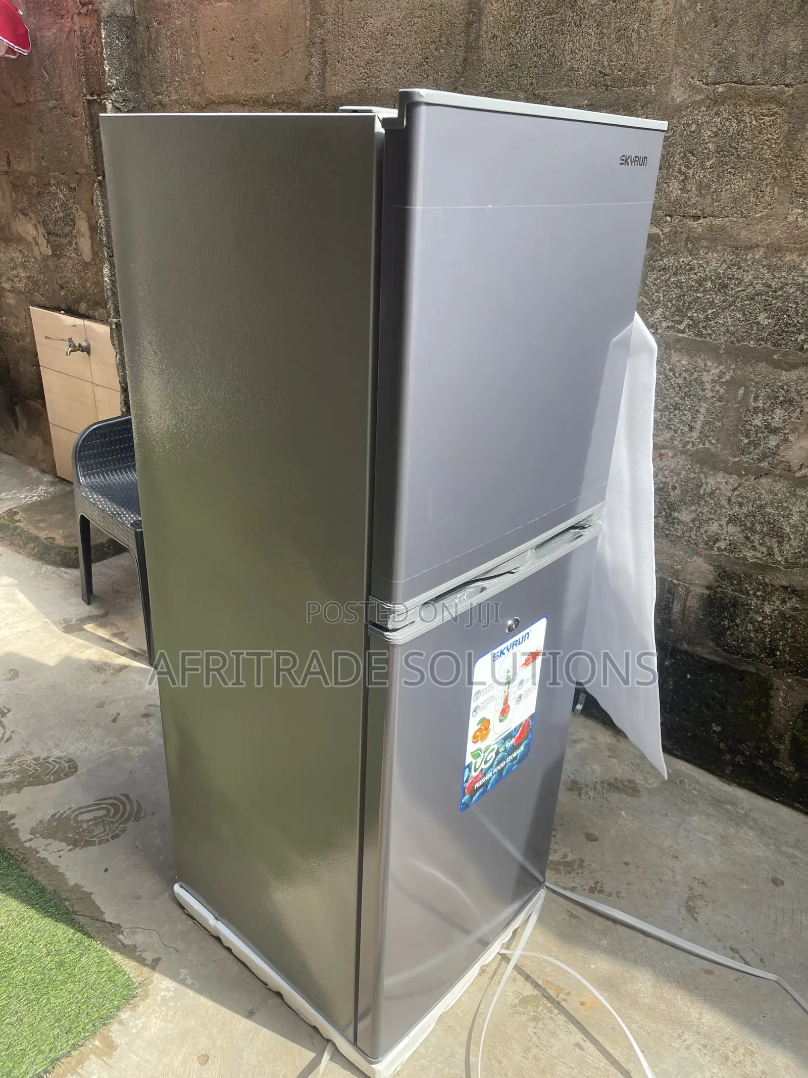 Skyrun 195L Double Door Refrigerator – Freshness Made Easy