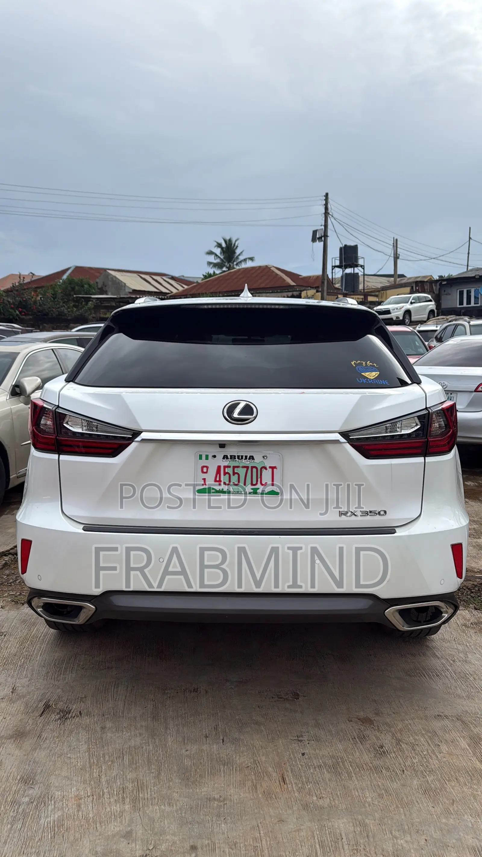 Lexus RX 350 FWD 2016 White